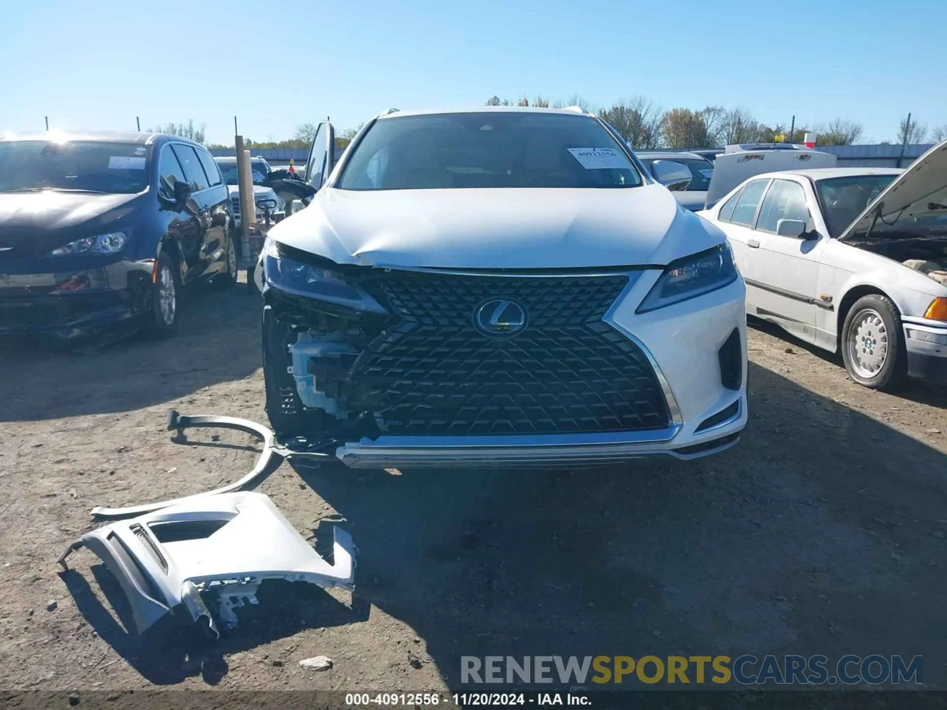 12 Photograph of a damaged car 2T2HZMDA1MC290596 LEXUS RX 350 2021