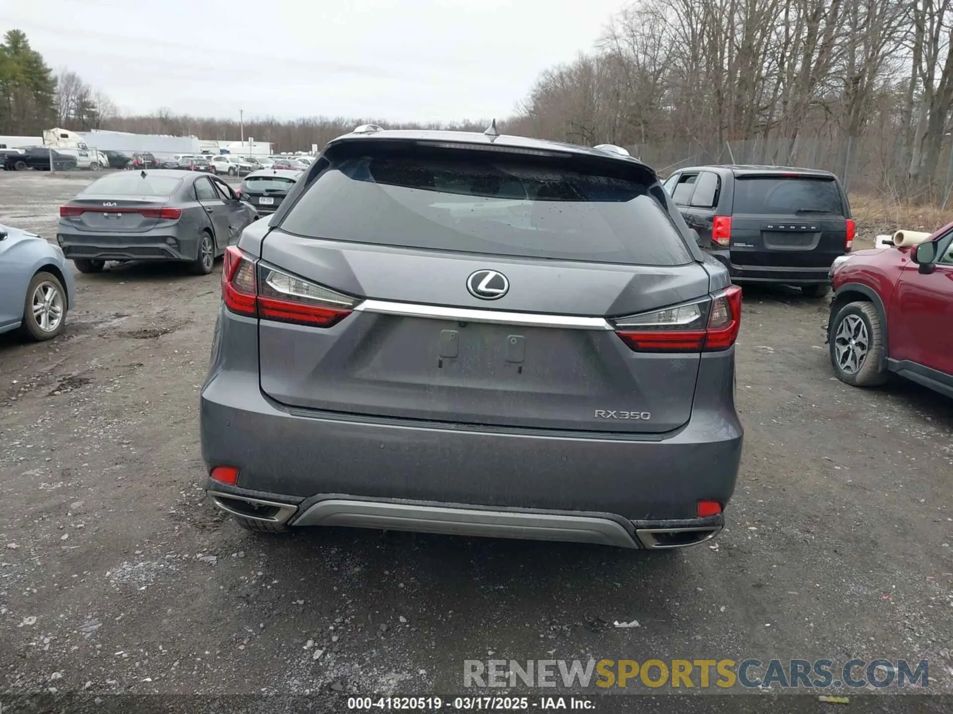 17 Photograph of a damaged car 2T2HZMDA4MC259360 LEXUS RX 350 2021