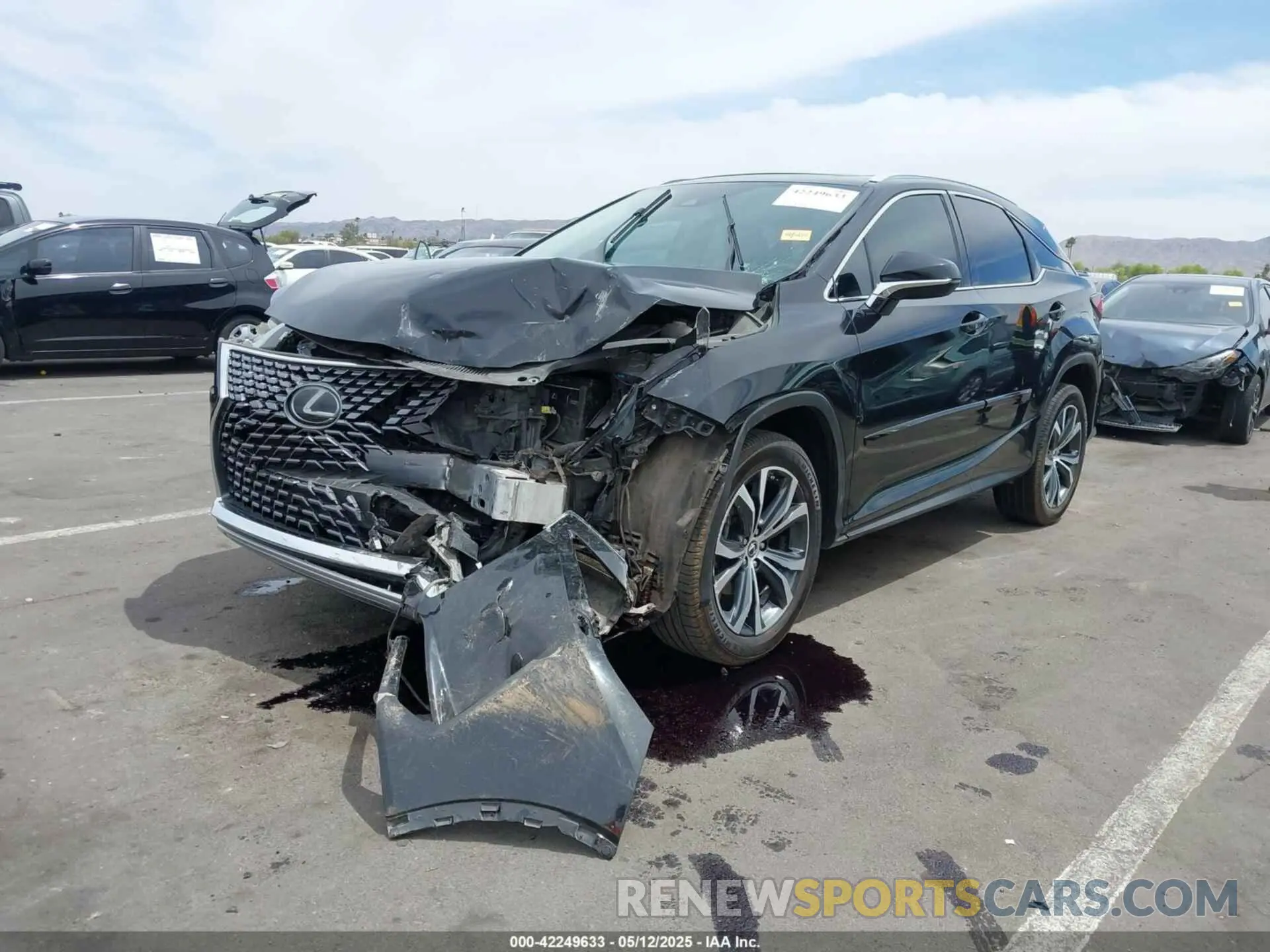 6 Photograph of a damaged car 2T2HZMDA5MC263109 LEXUS RX 350 2021