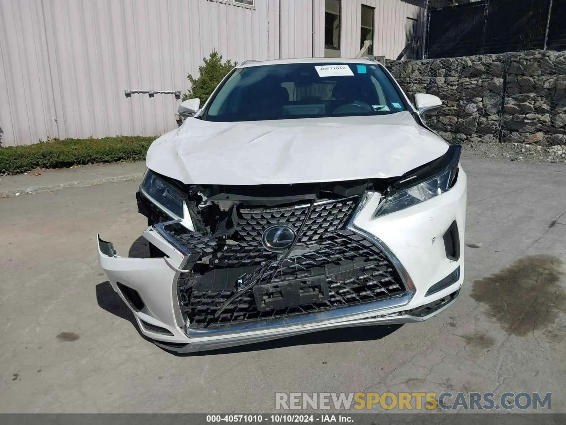 6 Photograph of a damaged car 2T2HZMDA5MC290682 LEXUS RX 350 2021