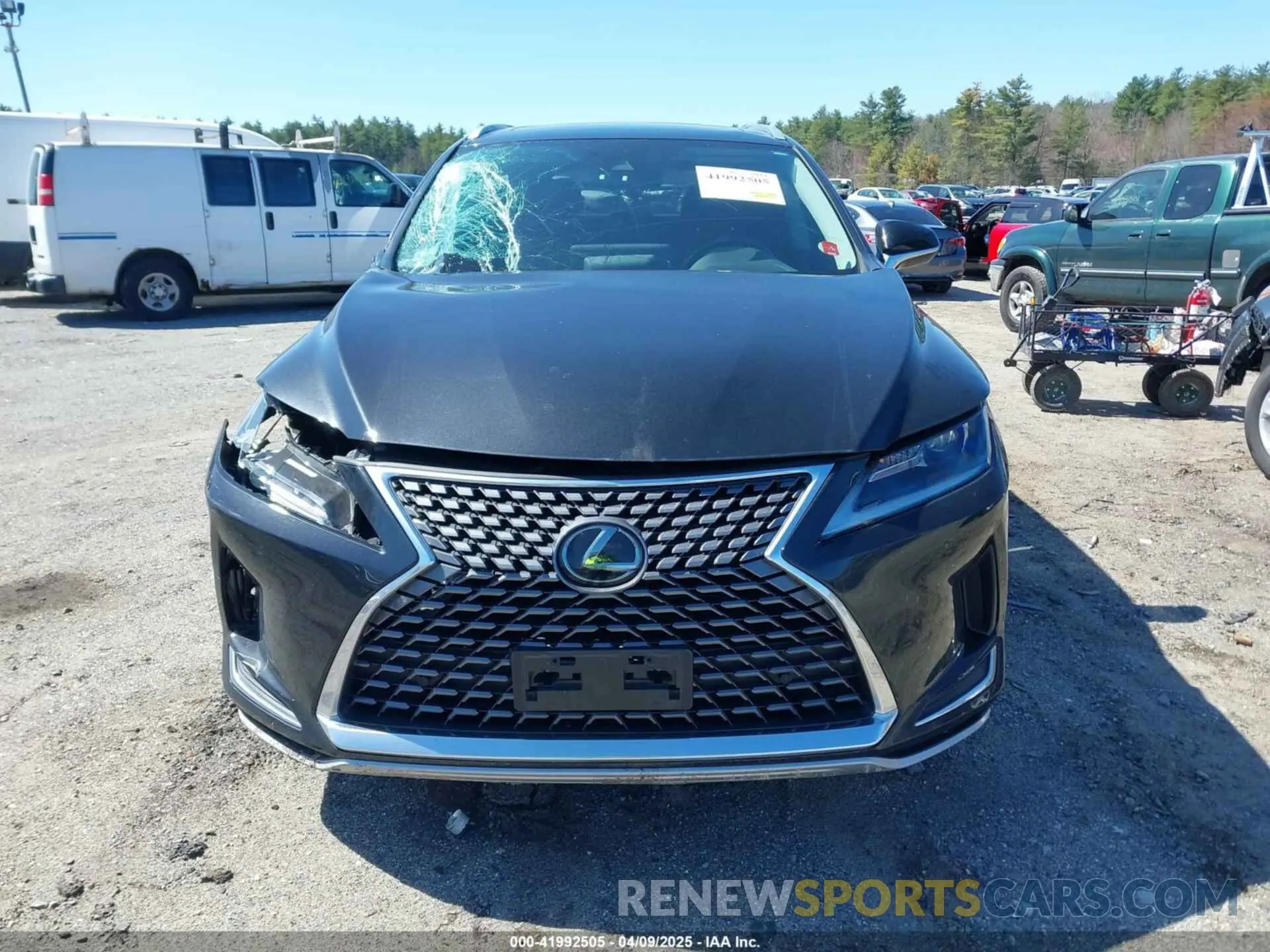 12 Photograph of a damaged car 2T2HZMDA6MC267282 LEXUS RX 350 2021
