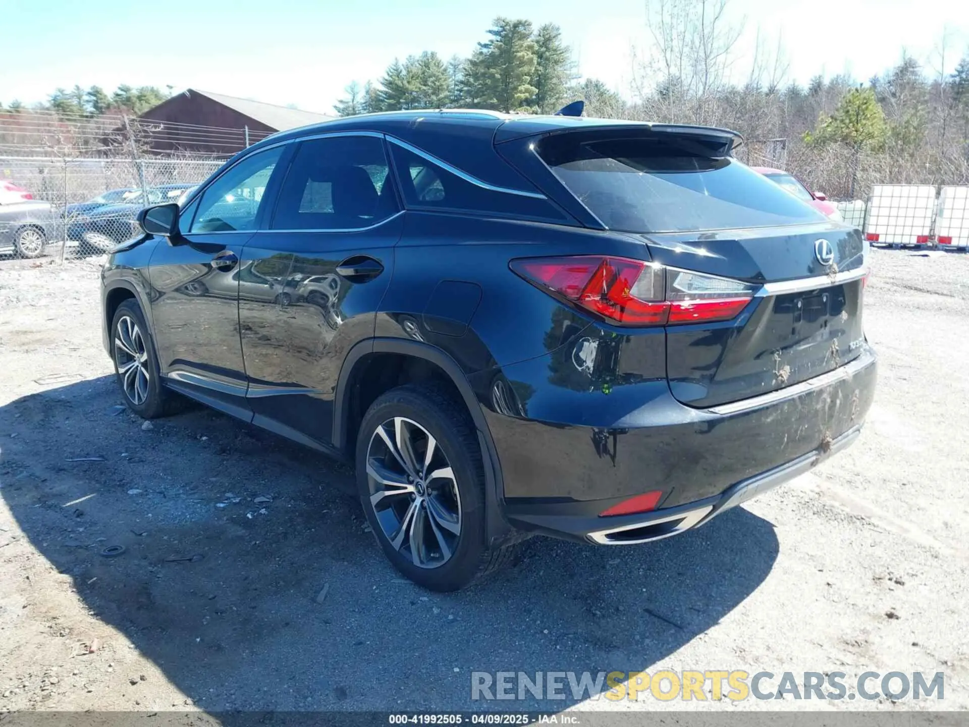 3 Photograph of a damaged car 2T2HZMDA6MC267282 LEXUS RX 350 2021