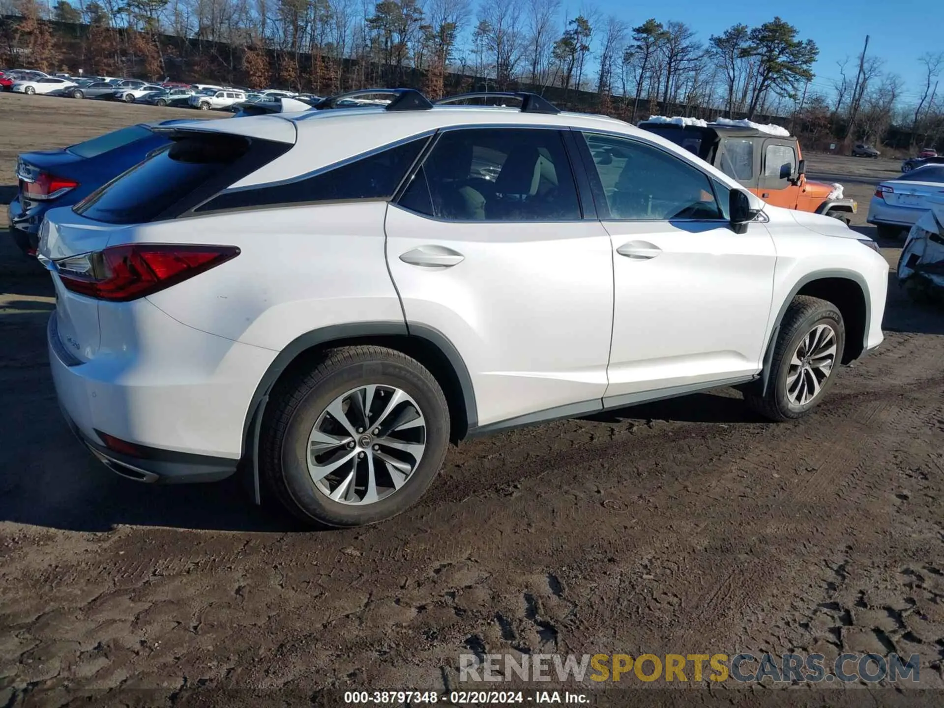 4 Photograph of a damaged car 2T2HZMDA6MC273938 LEXUS RX 350 2021