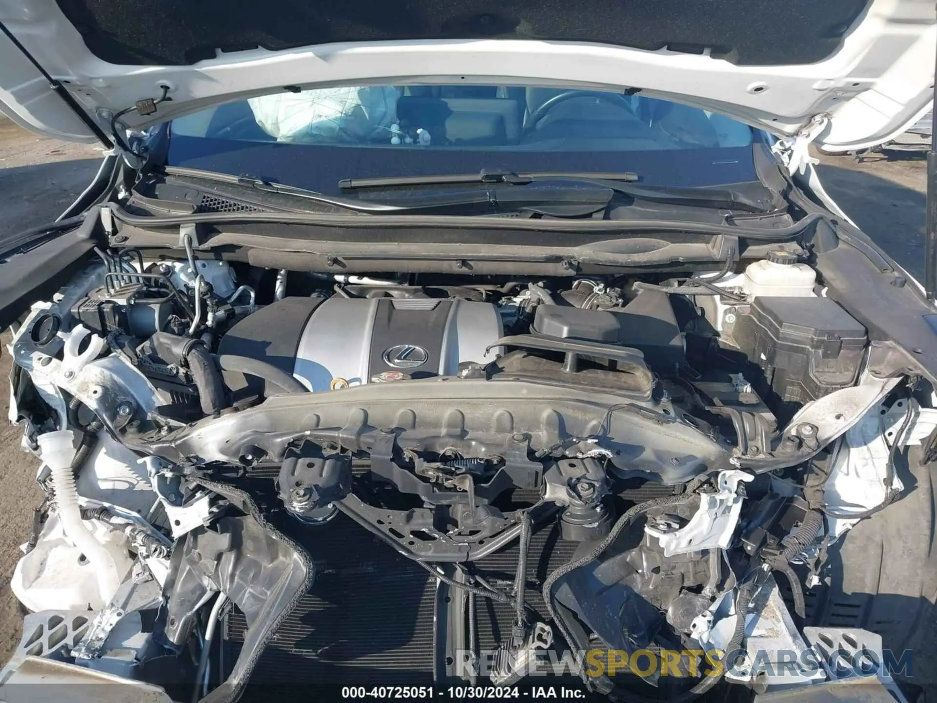 10 Photograph of a damaged car 2T2HZMDA6MC304802 LEXUS RX 350 2021