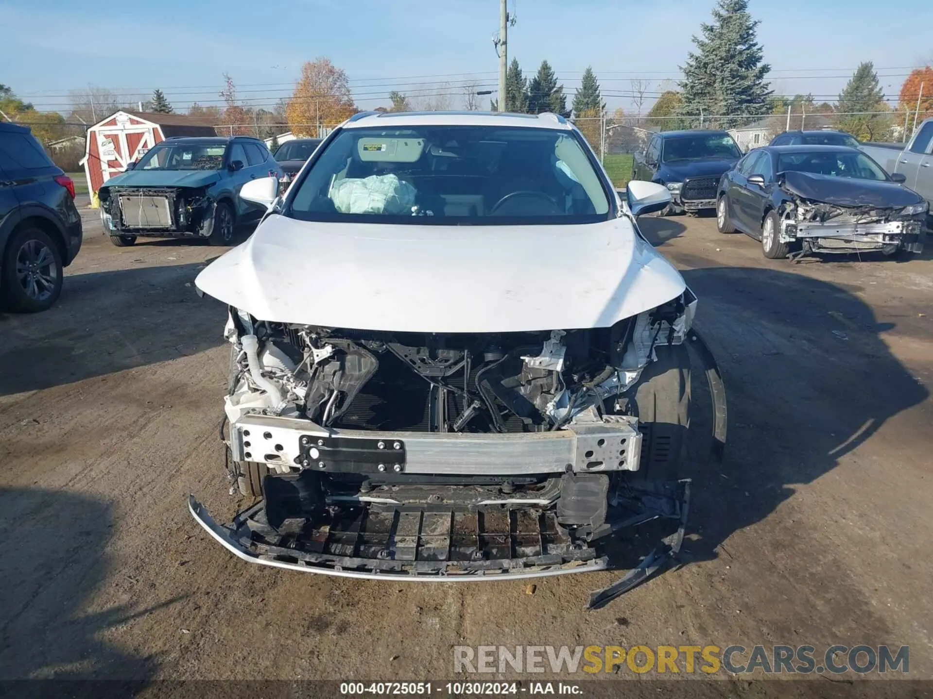 12 Photograph of a damaged car 2T2HZMDA6MC304802 LEXUS RX 350 2021