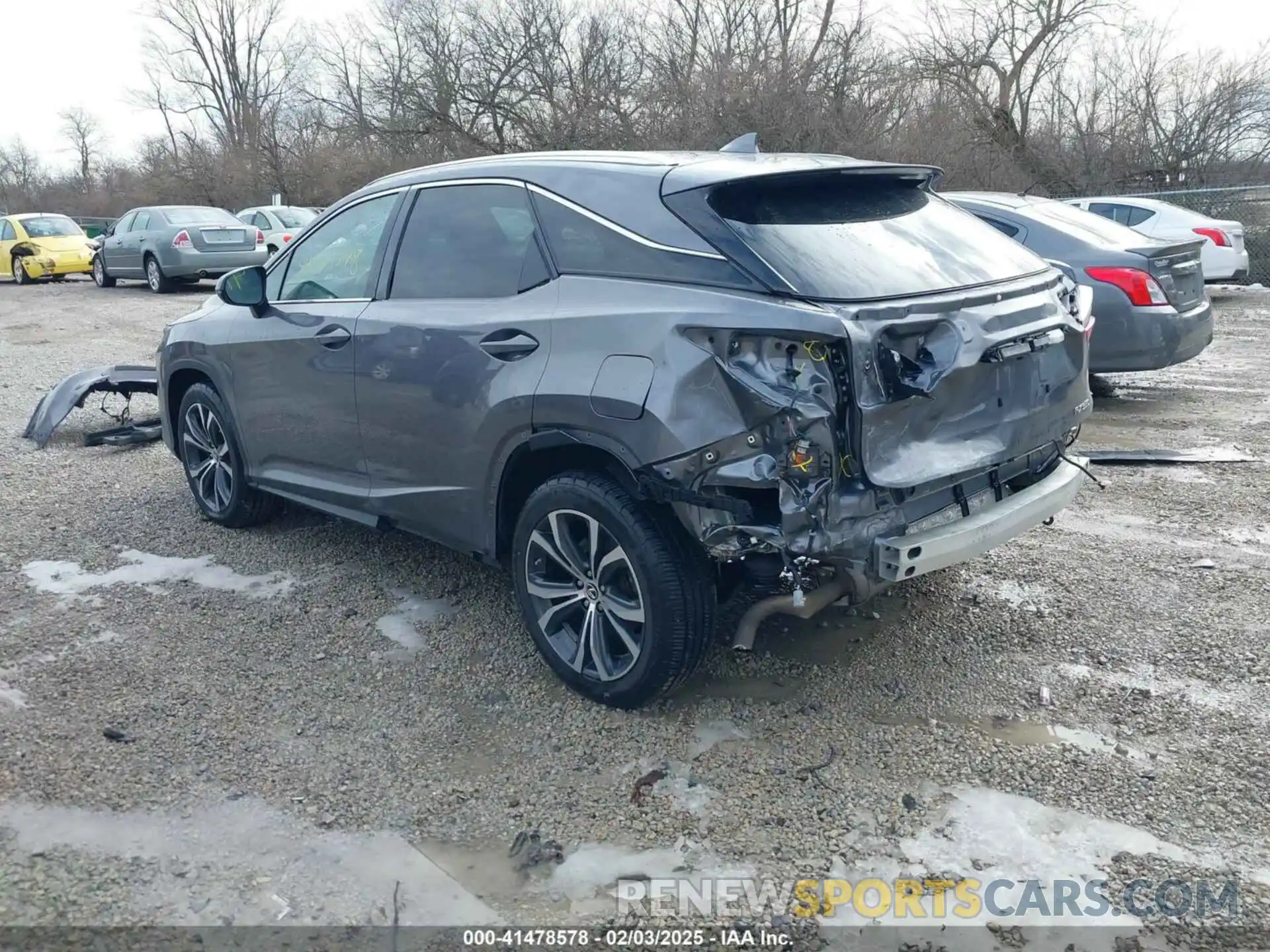 3 Photograph of a damaged car 2T2HZMDA8MC305174 LEXUS RX 350 2021