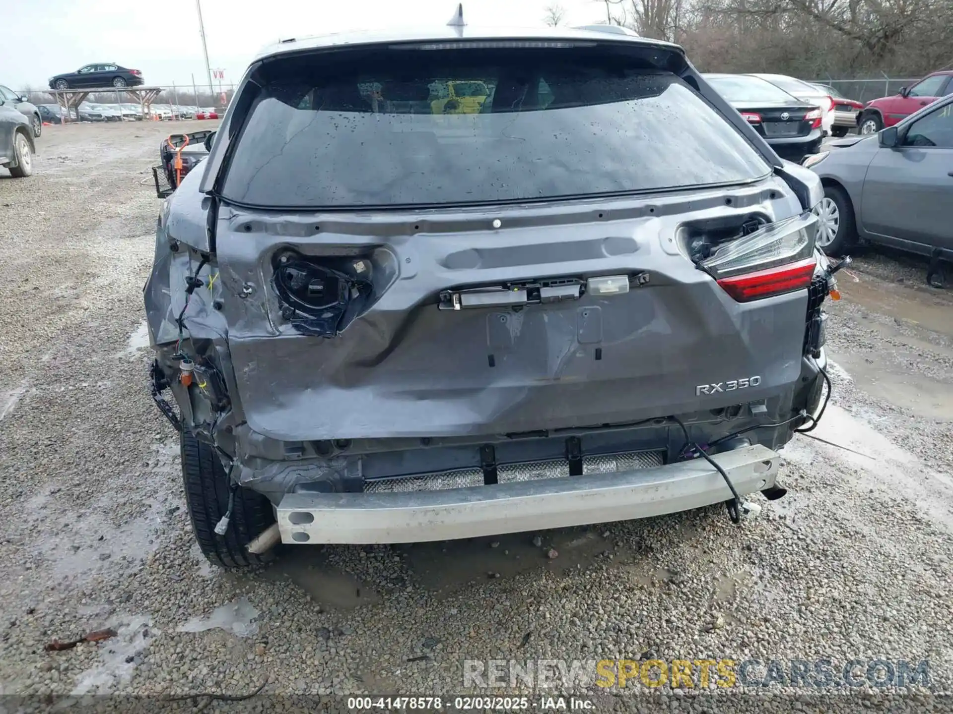 6 Photograph of a damaged car 2T2HZMDA8MC305174 LEXUS RX 350 2021