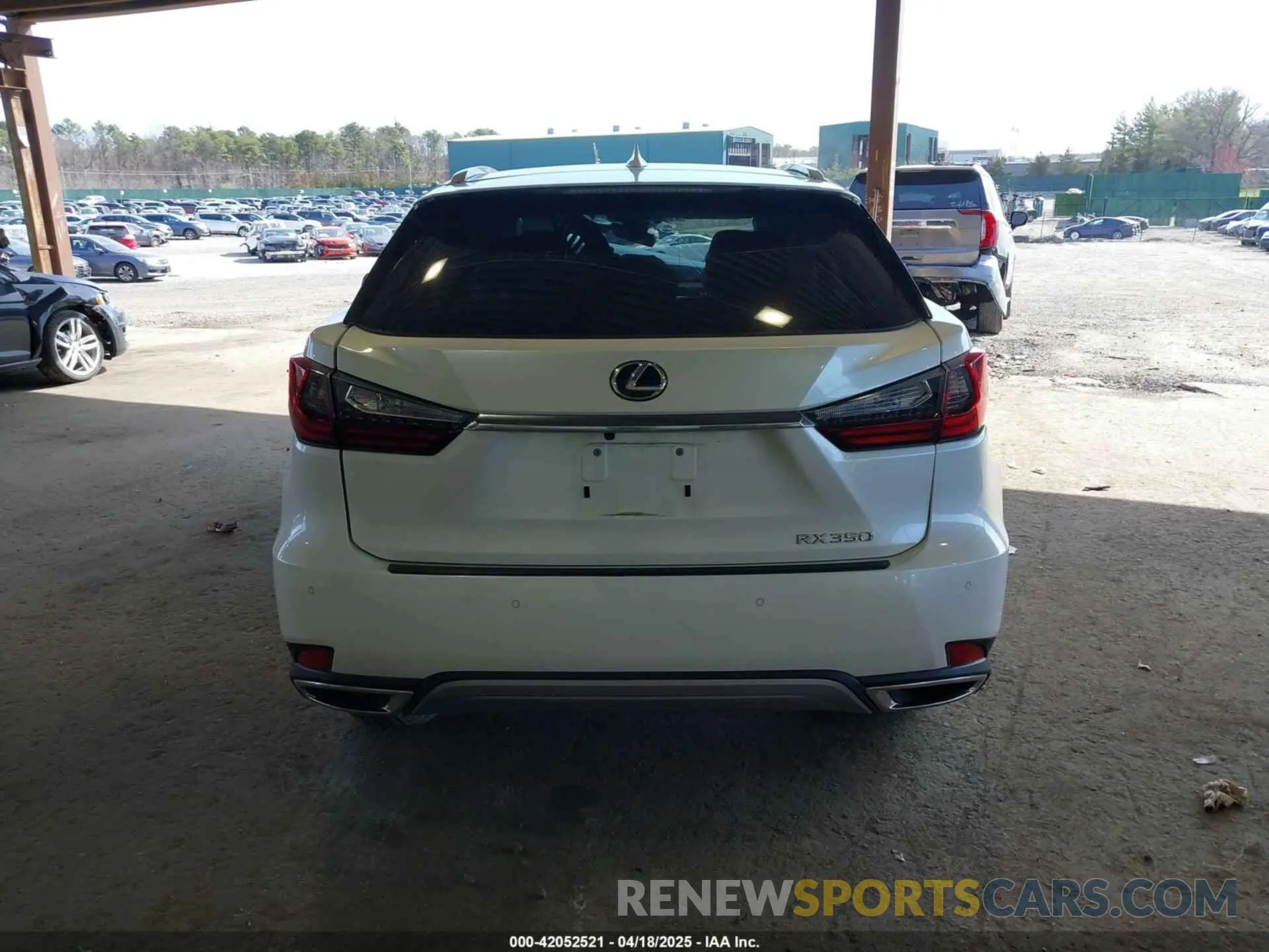 17 Photograph of a damaged car 2T2HZMDA9MC305457 LEXUS RX 350 2021