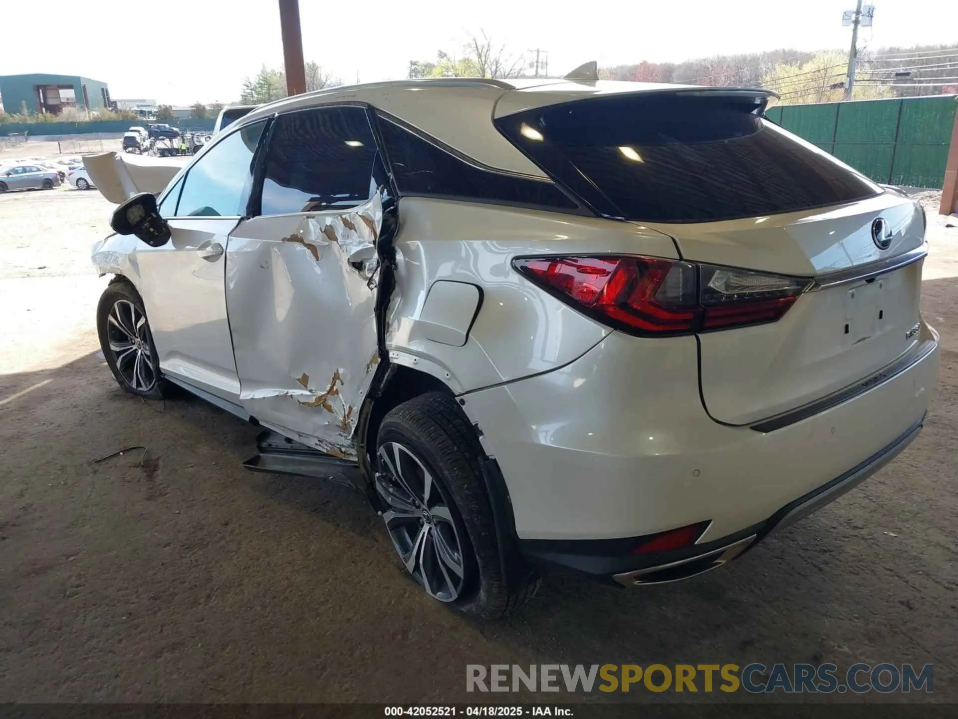 3 Photograph of a damaged car 2T2HZMDA9MC305457 LEXUS RX 350 2021