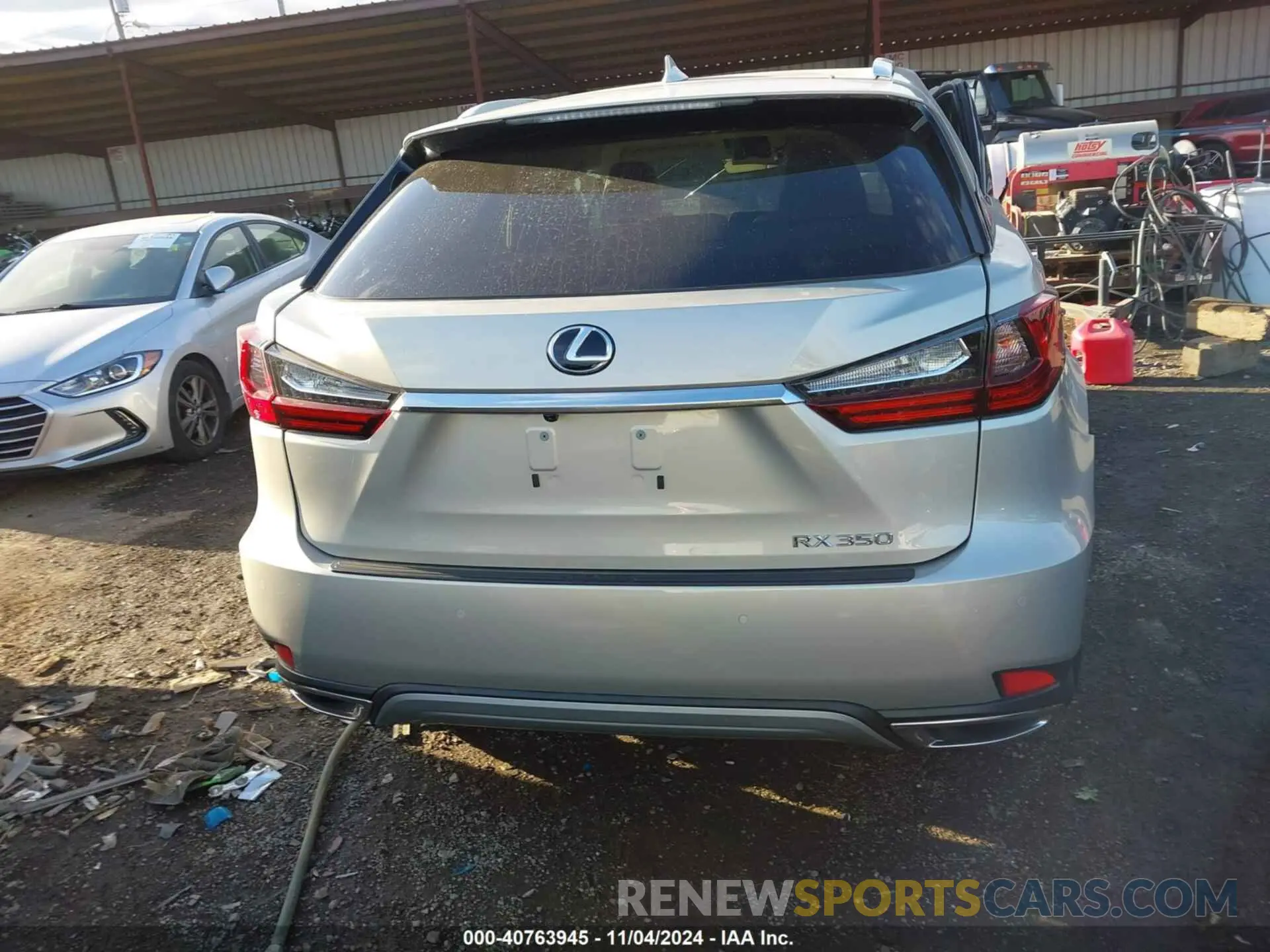 16 Photograph of a damaged car 2T2HZMDAXMC281069 LEXUS RX 350 2021