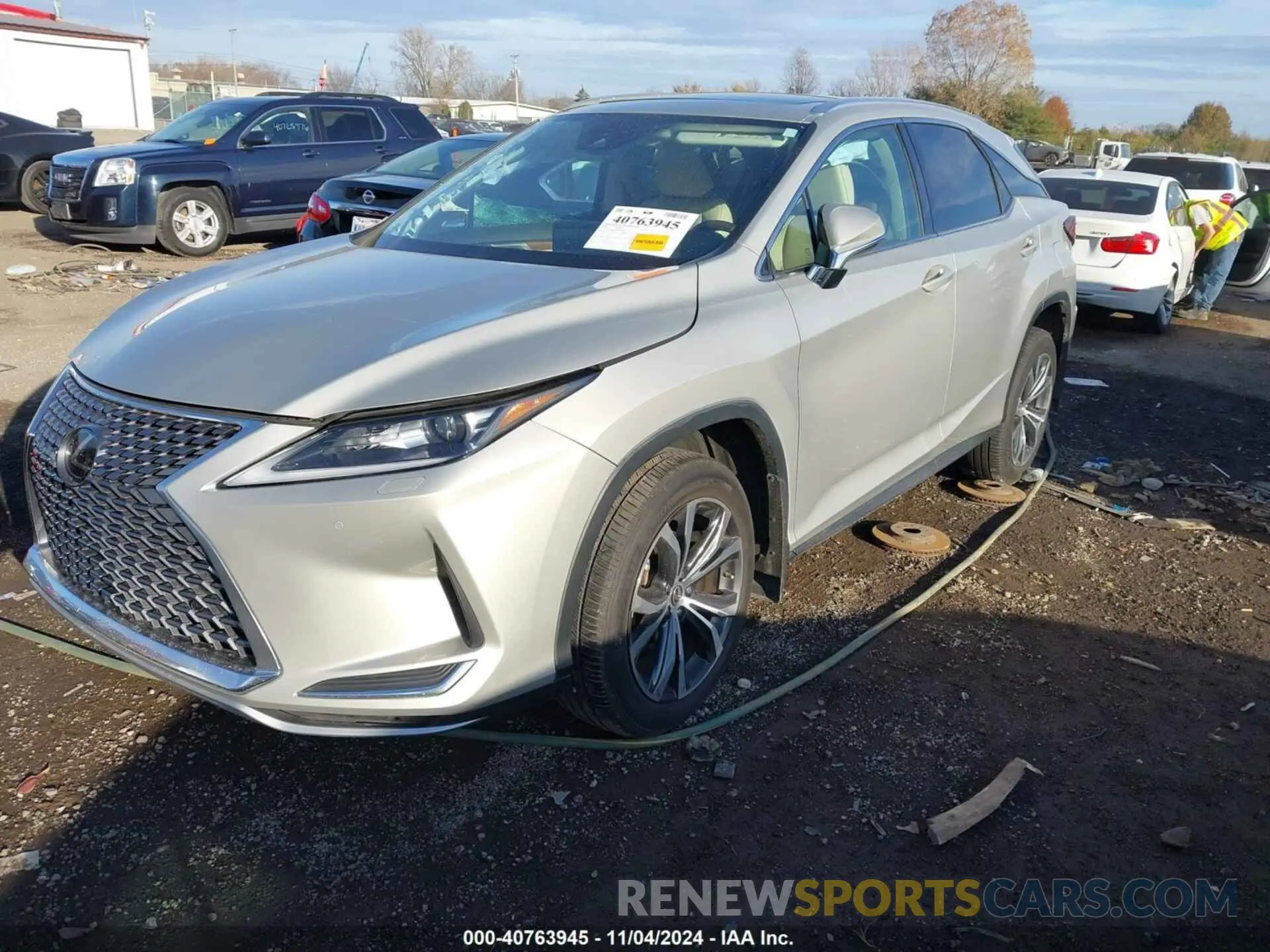 2 Photograph of a damaged car 2T2HZMDAXMC281069 LEXUS RX 350 2021