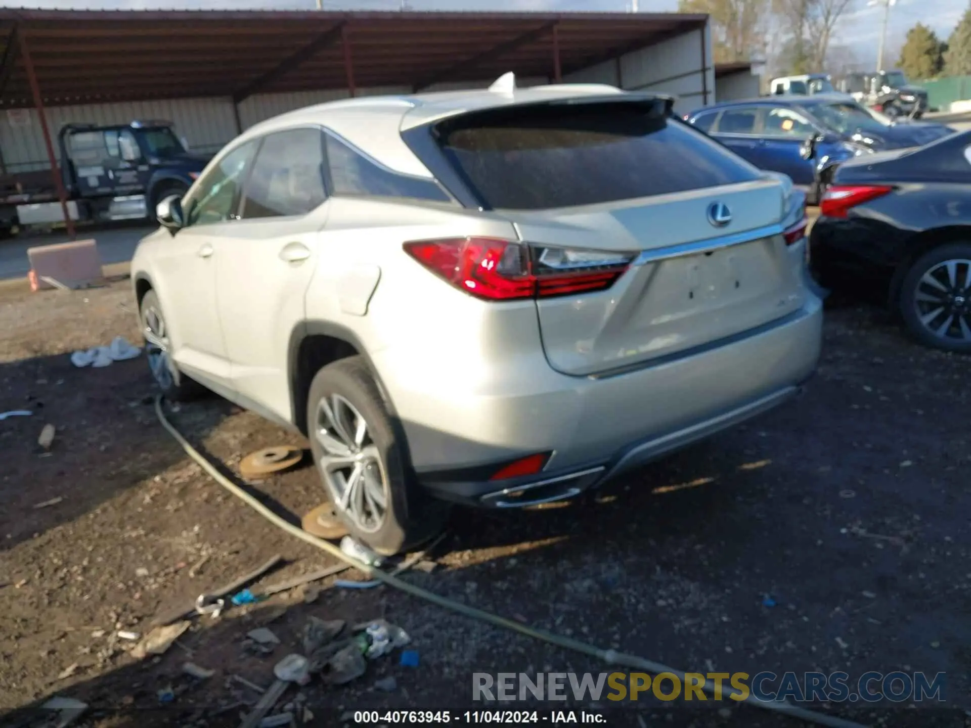 3 Photograph of a damaged car 2T2HZMDAXMC281069 LEXUS RX 350 2021