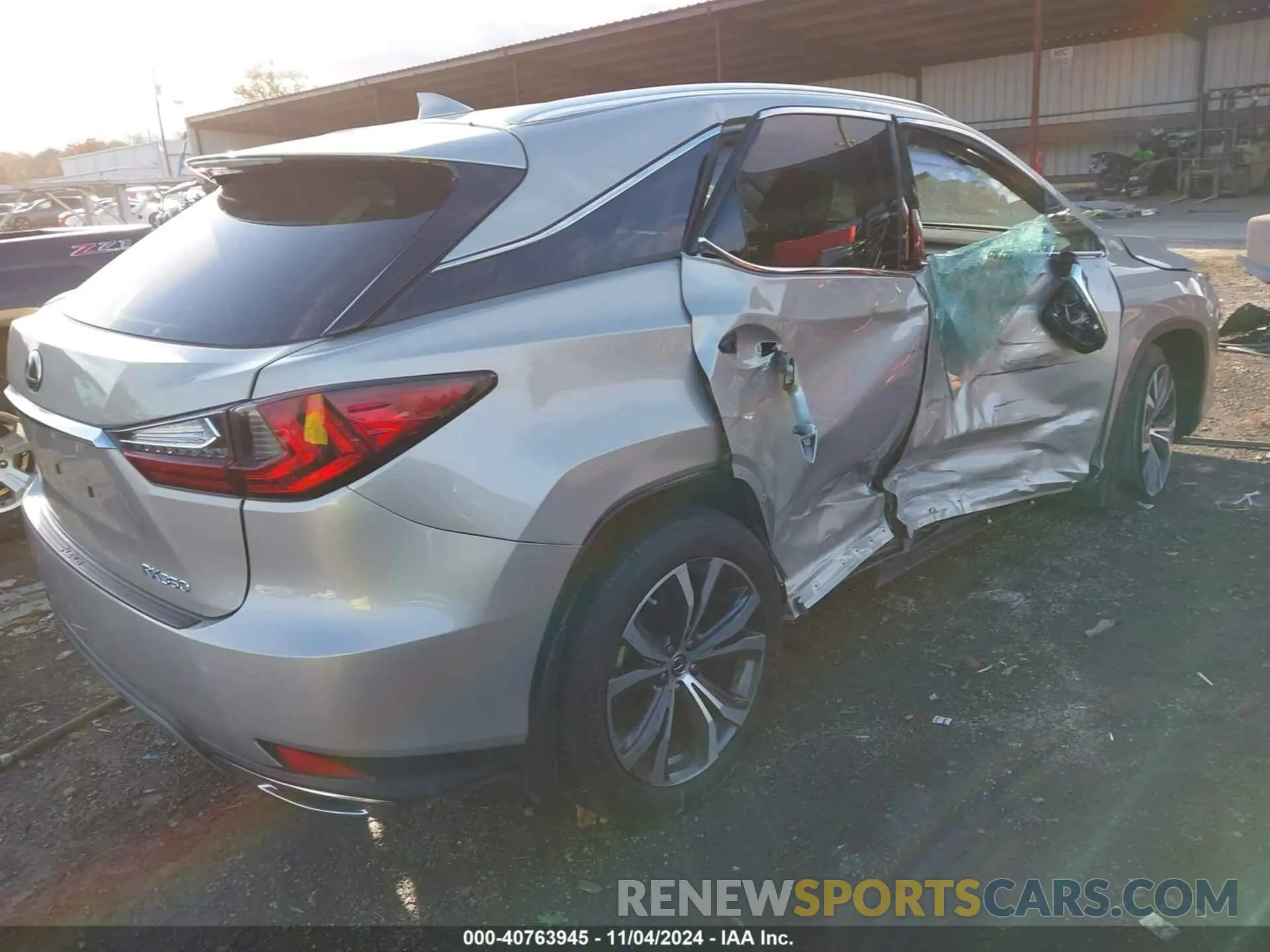 4 Photograph of a damaged car 2T2HZMDAXMC281069 LEXUS RX 350 2021