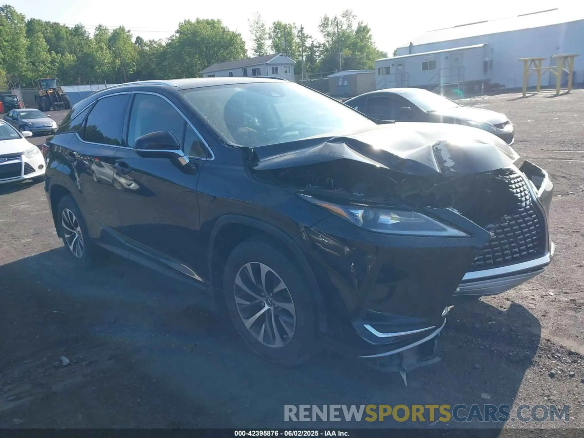 1 Photograph of a damaged car 2T2HZMDAXMC293724 LEXUS RX 350 2021