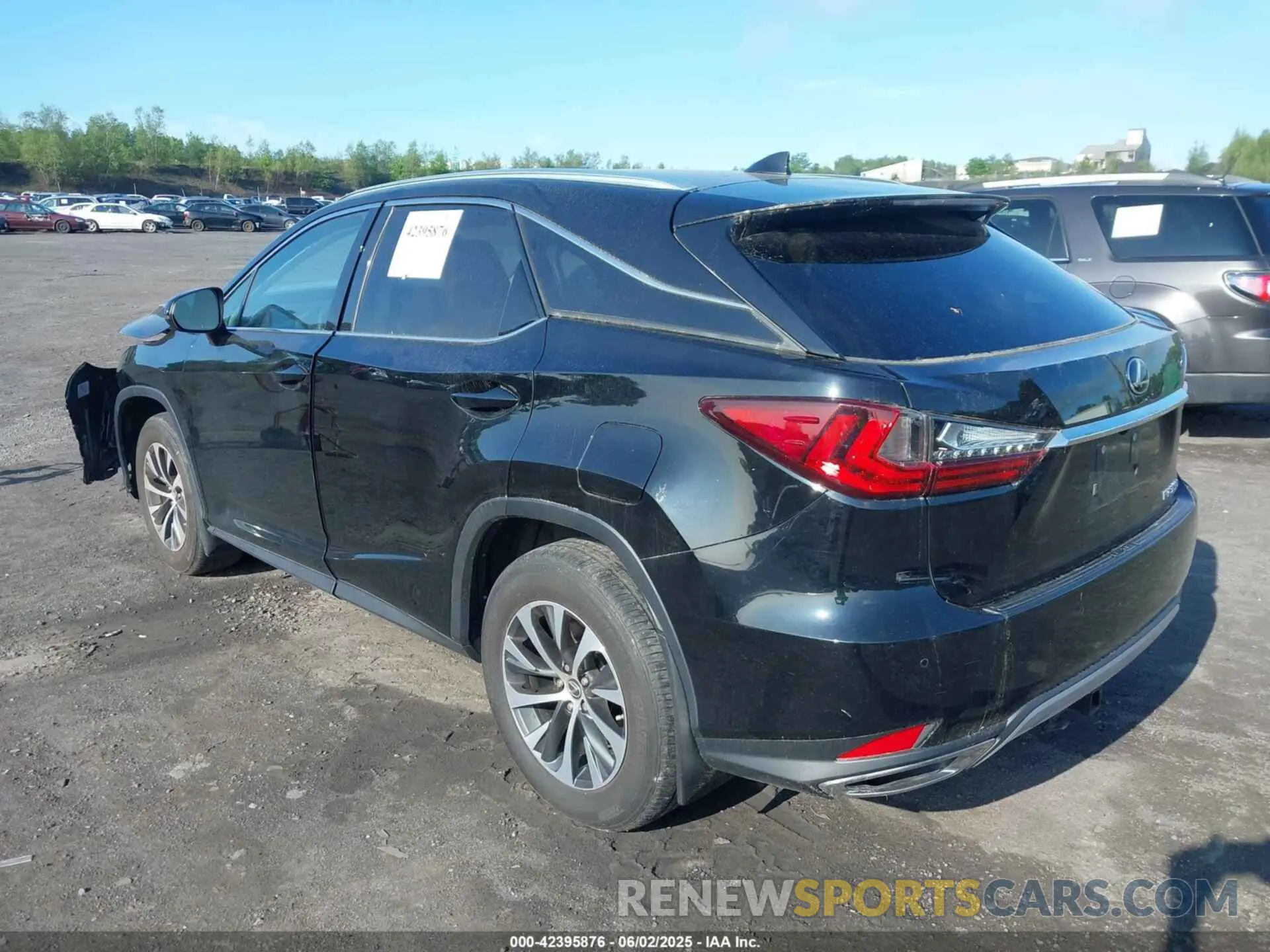 3 Photograph of a damaged car 2T2HZMDAXMC293724 LEXUS RX 350 2021