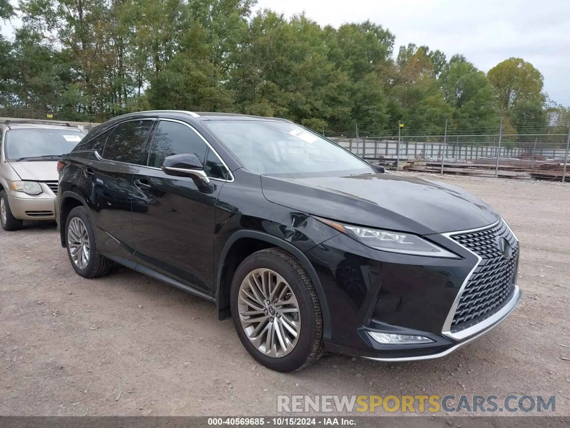 1 Photograph of a damaged car 2T2JZMDA6MC268952 LEXUS RX 350 2021