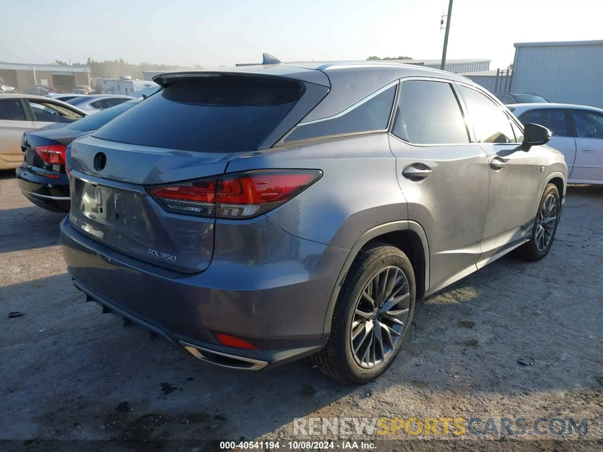 4 Photograph of a damaged car 2T2YZMDA6MC269212 LEXUS RX 350 2021