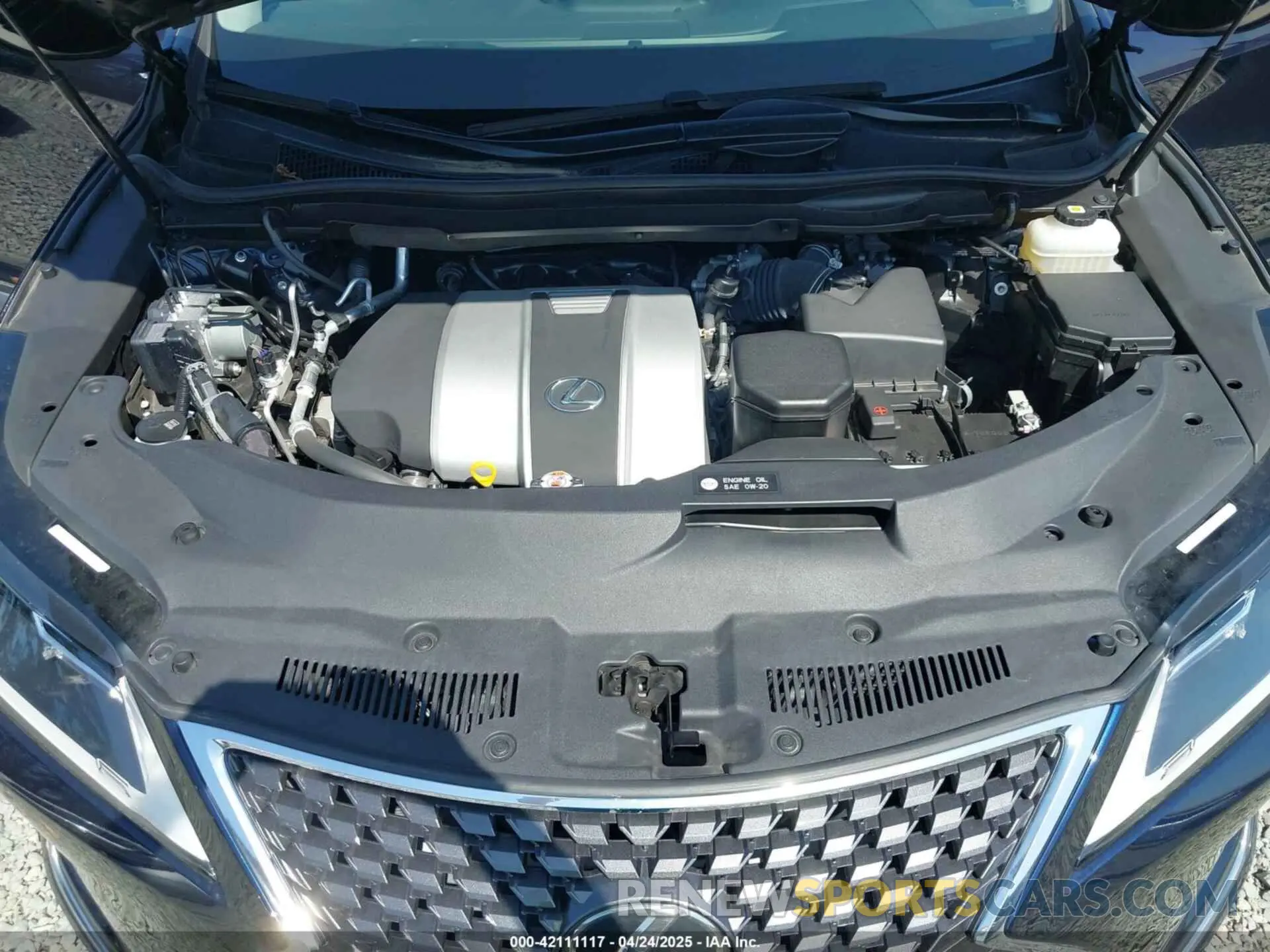 10 Photograph of a damaged car JTJHZMDA6M2053263 LEXUS RX 350 2021