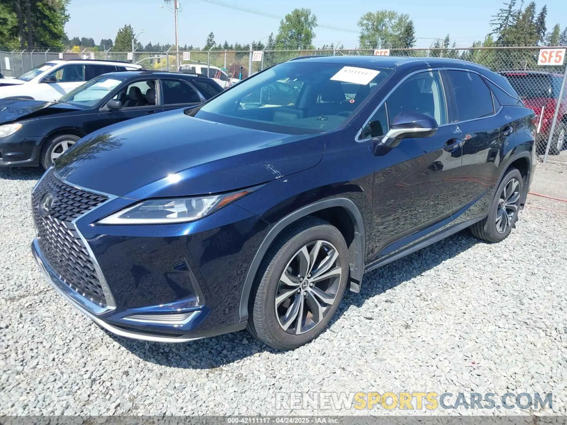 2 Photograph of a damaged car JTJHZMDA6M2053263 LEXUS RX 350 2021