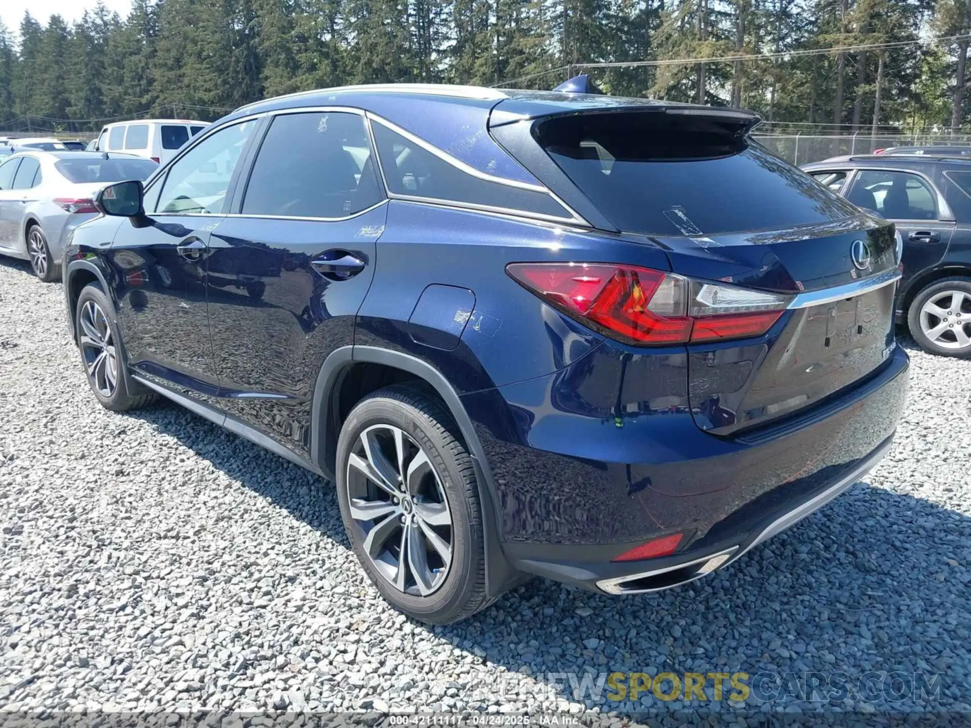 3 Photograph of a damaged car JTJHZMDA6M2053263 LEXUS RX 350 2021