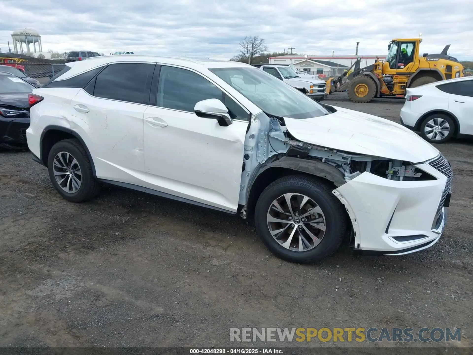 1 Photograph of a damaged car JTJHZMDA7M2051246 LEXUS RX 350 2021