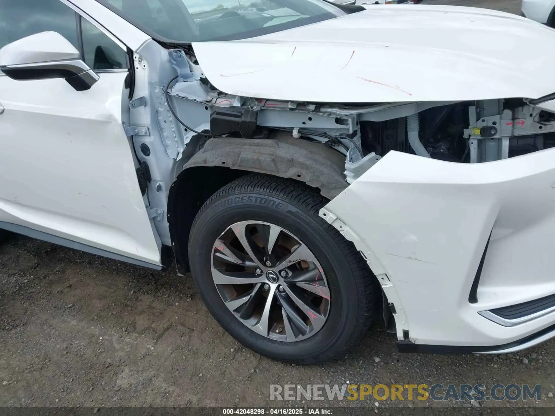 6 Photograph of a damaged car JTJHZMDA7M2051246 LEXUS RX 350 2021