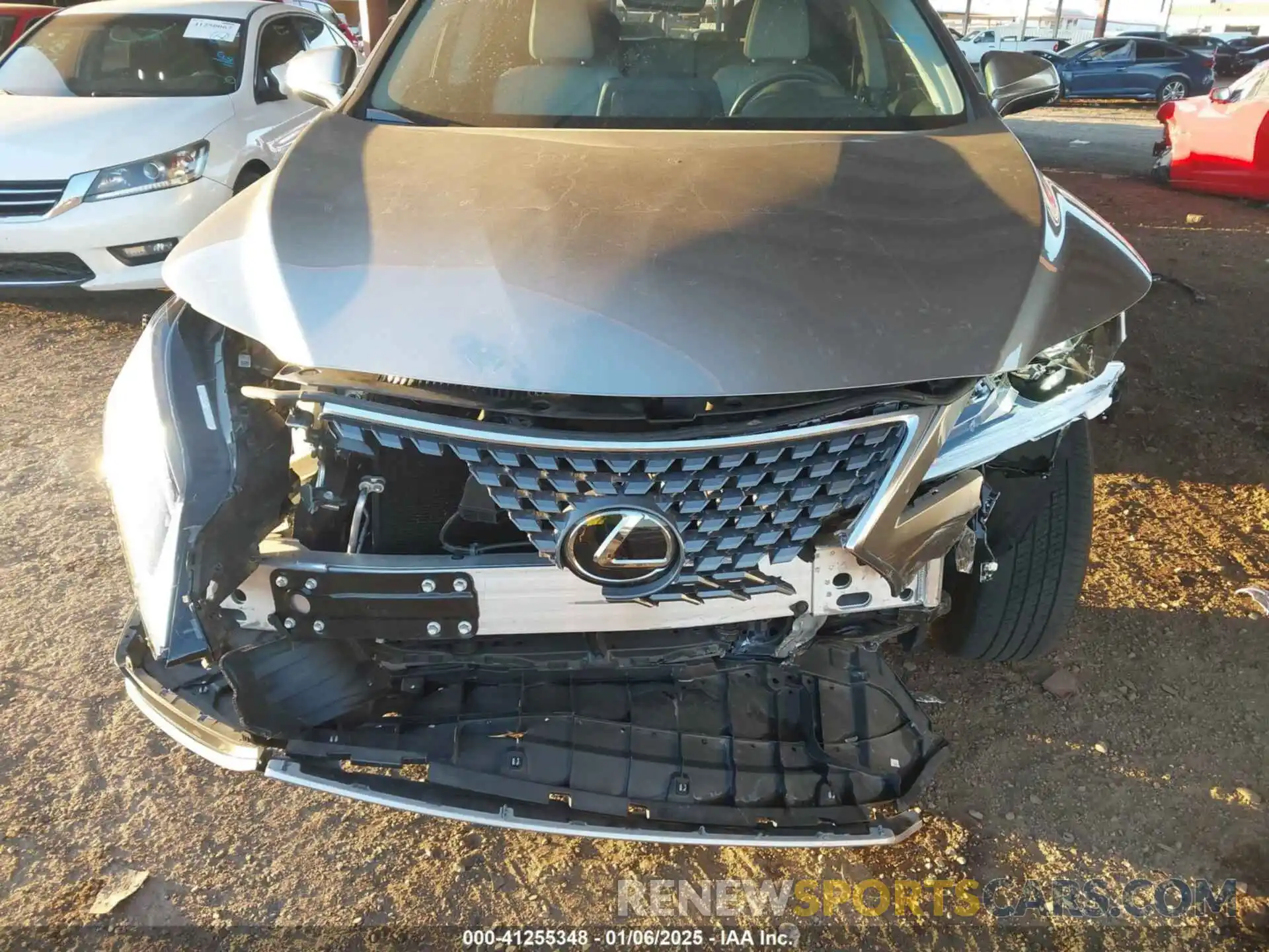 6 Photograph of a damaged car 2T2AZMAA7NC252572 LEXUS RX 350 2022