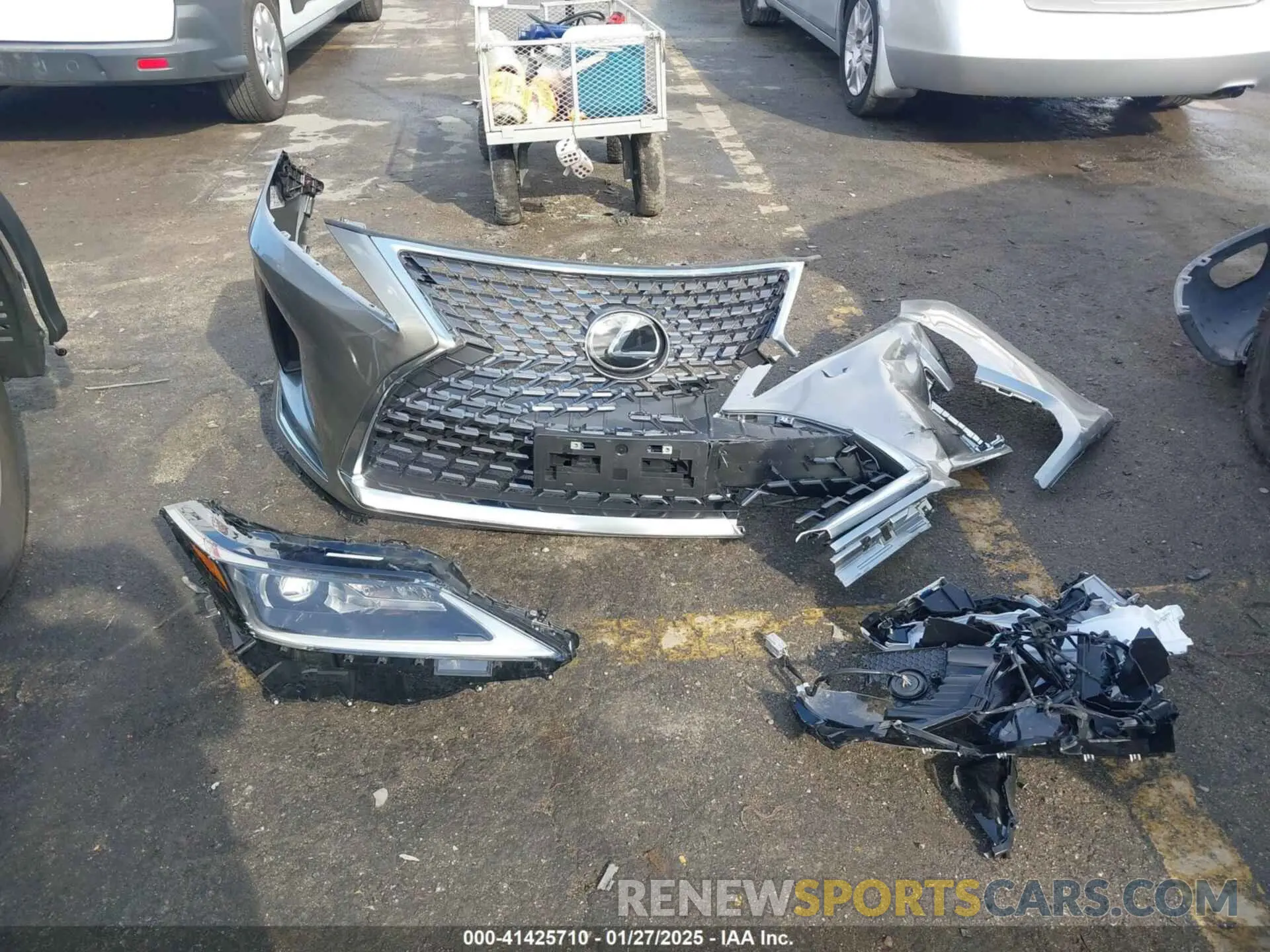 12 Photograph of a damaged car 2T2AZMAAXNC228573 LEXUS RX 350 2022