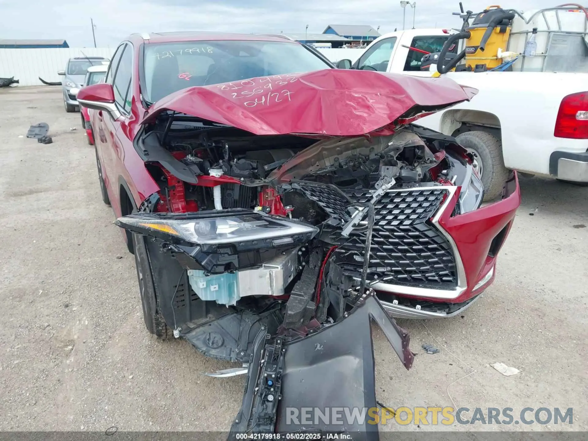 6 Photograph of a damaged car 2T2HZMAA0NC256932 LEXUS RX 350 2022