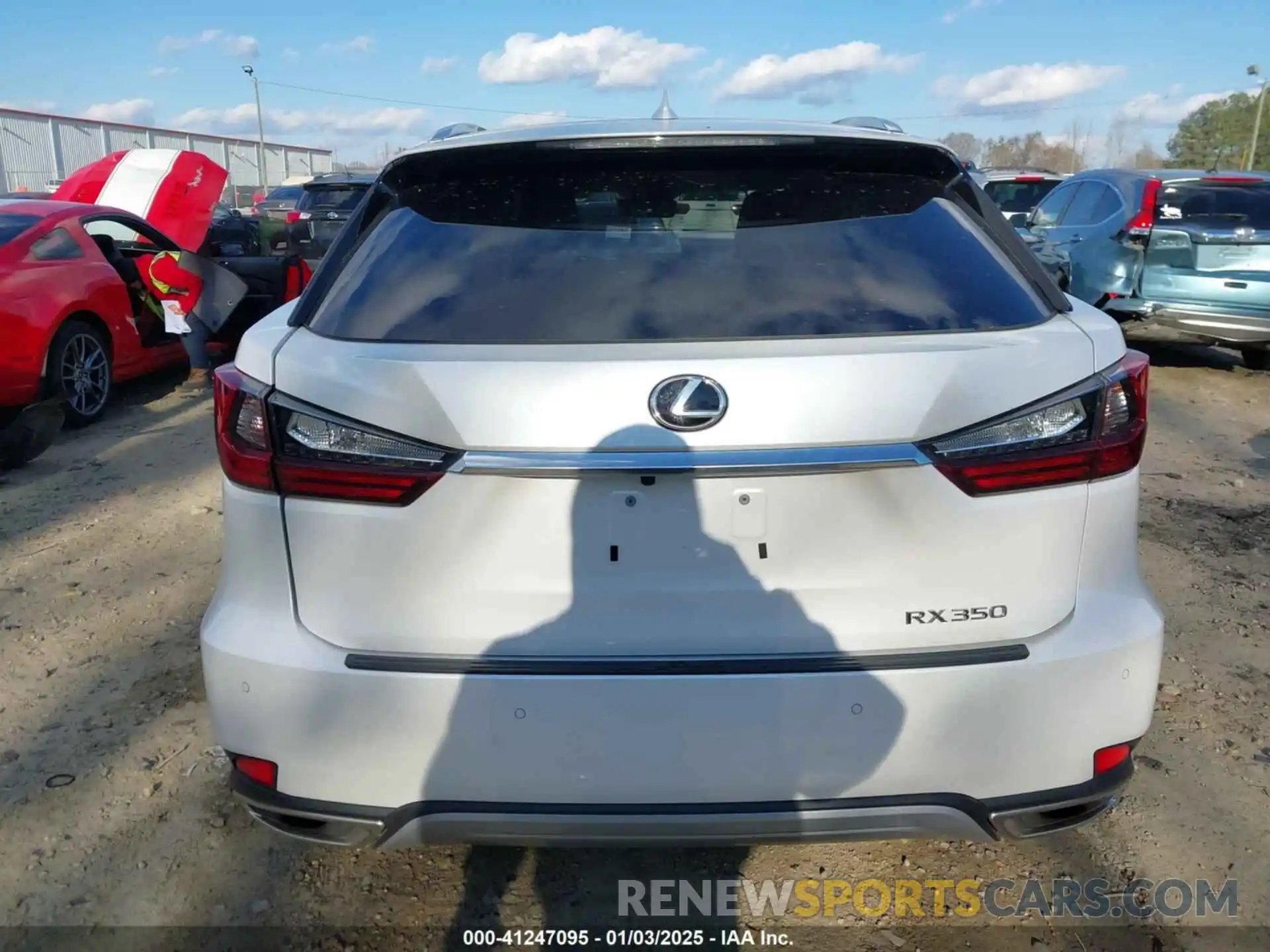 16 Photograph of a damaged car 2T2HZMAA1NC223602 LEXUS RX 350 2022