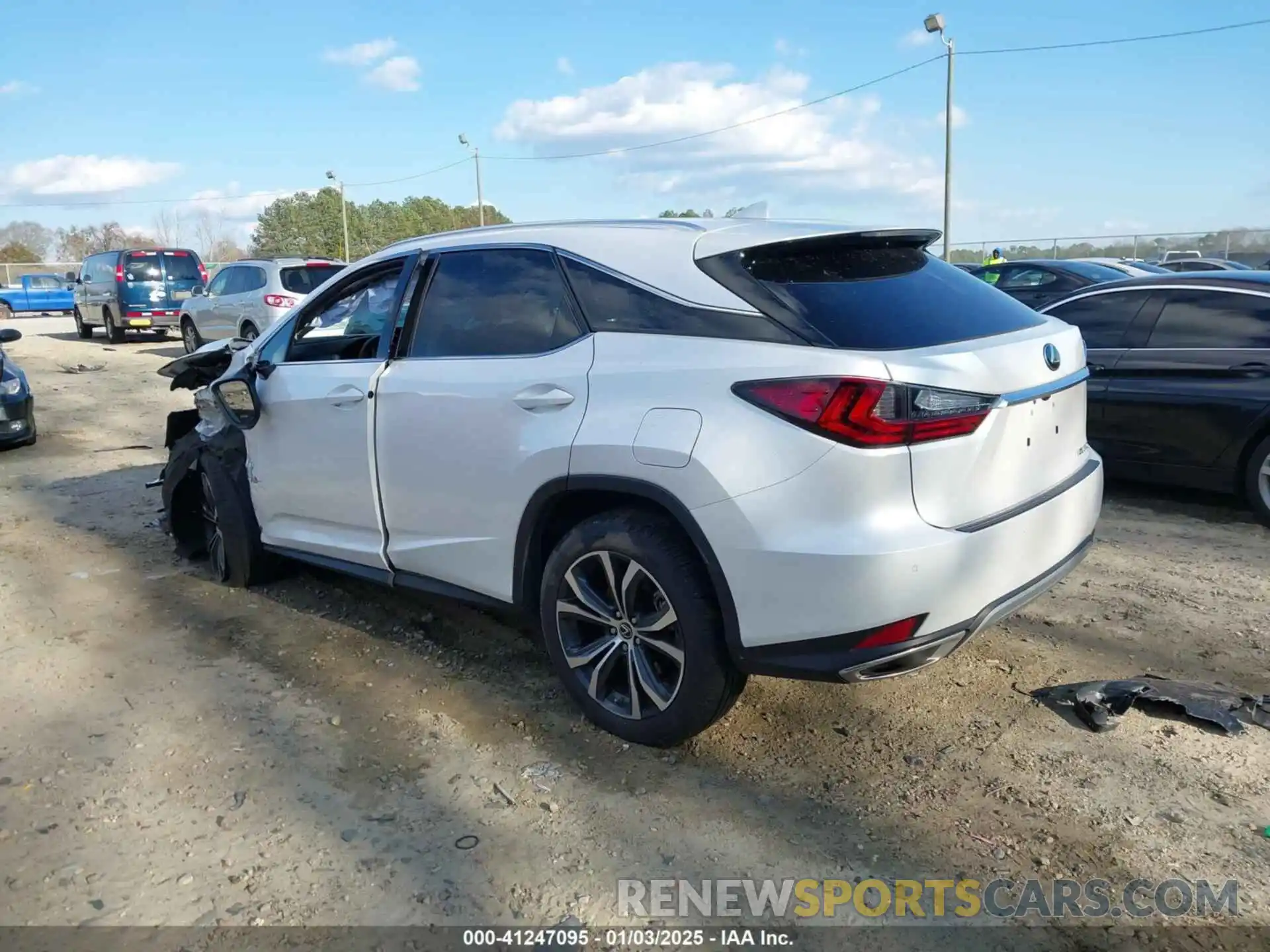 3 Photograph of a damaged car 2T2HZMAA1NC223602 LEXUS RX 350 2022