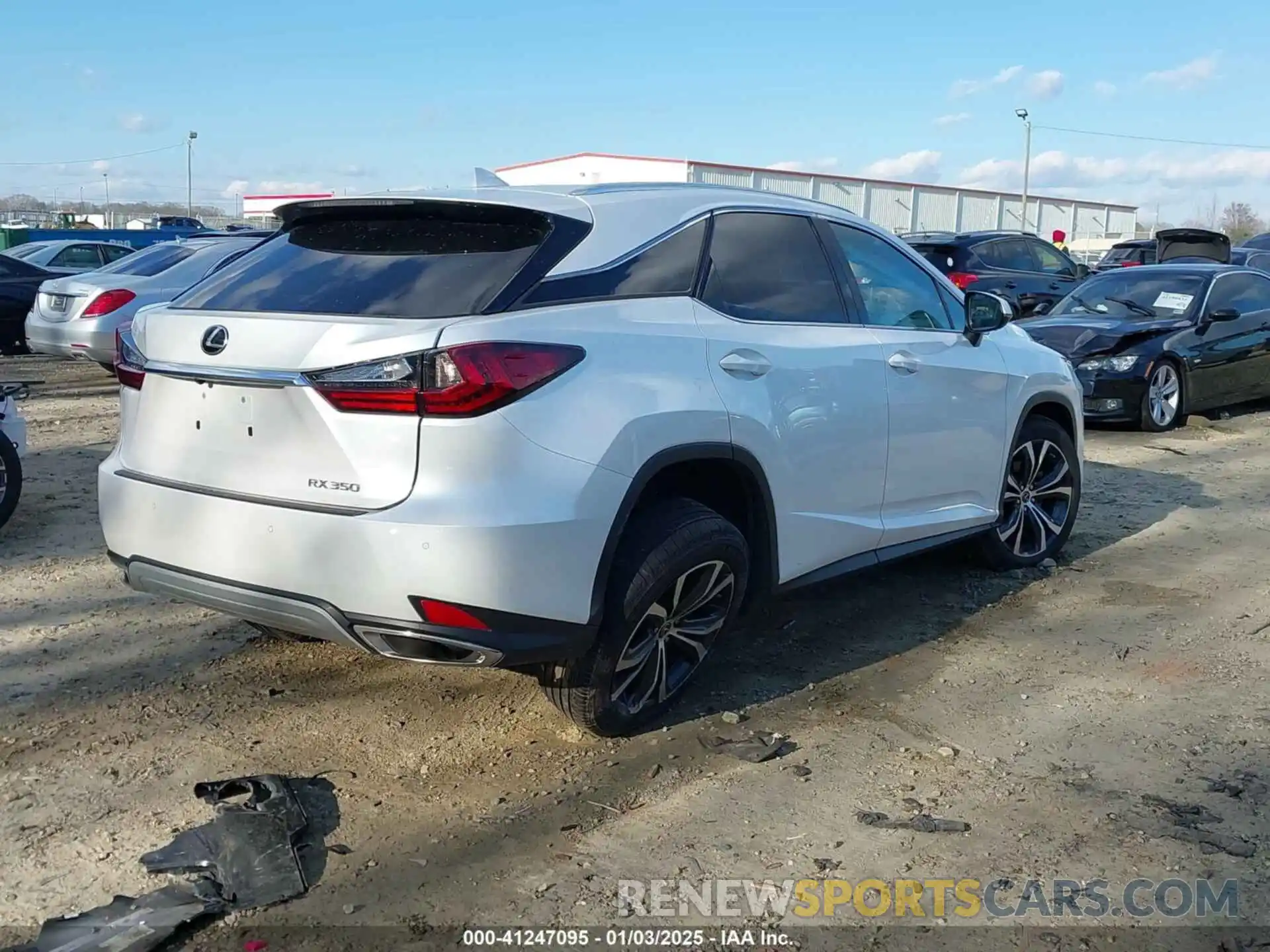 4 Photograph of a damaged car 2T2HZMAA1NC223602 LEXUS RX 350 2022