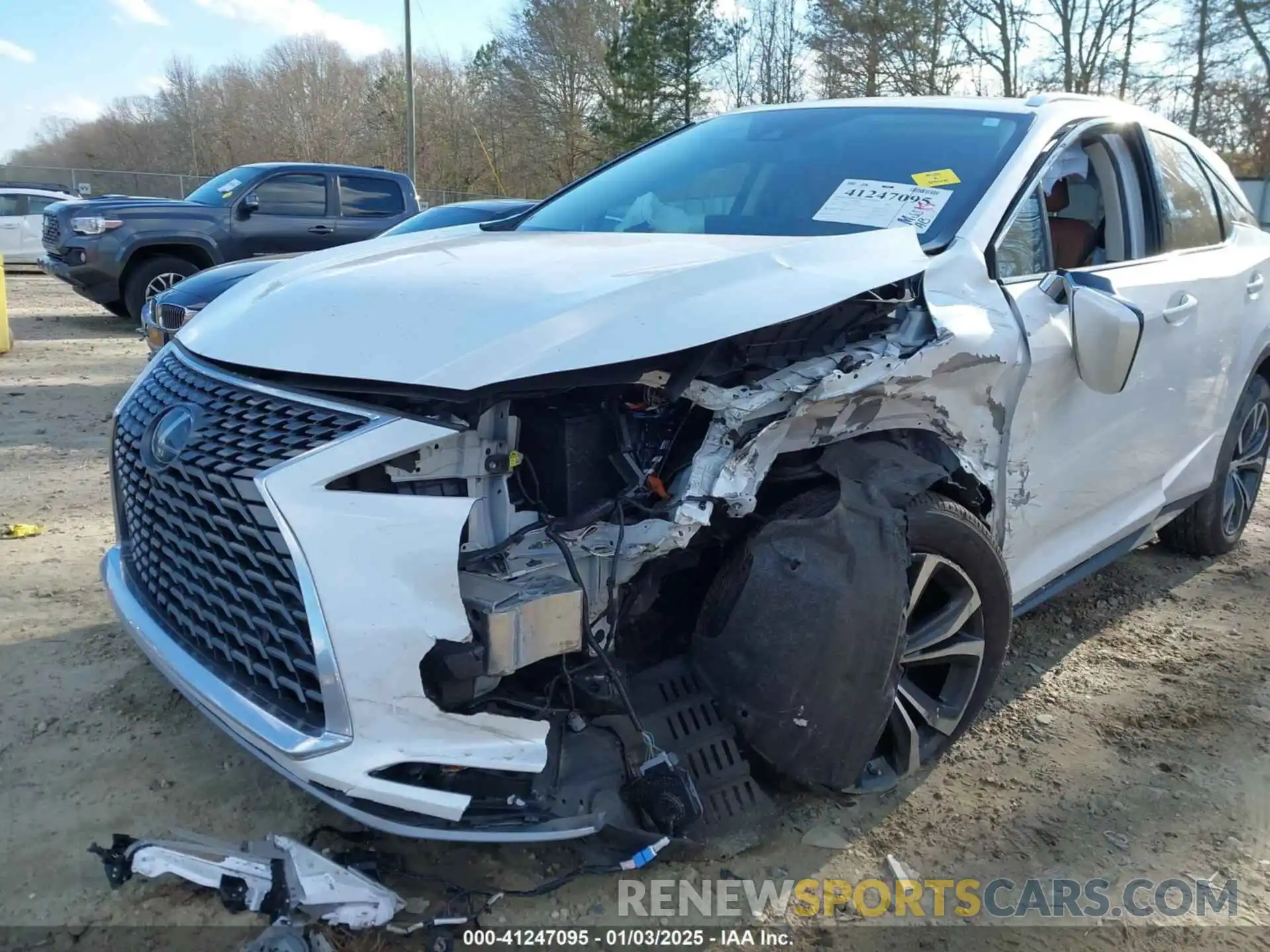 6 Photograph of a damaged car 2T2HZMAA1NC223602 LEXUS RX 350 2022