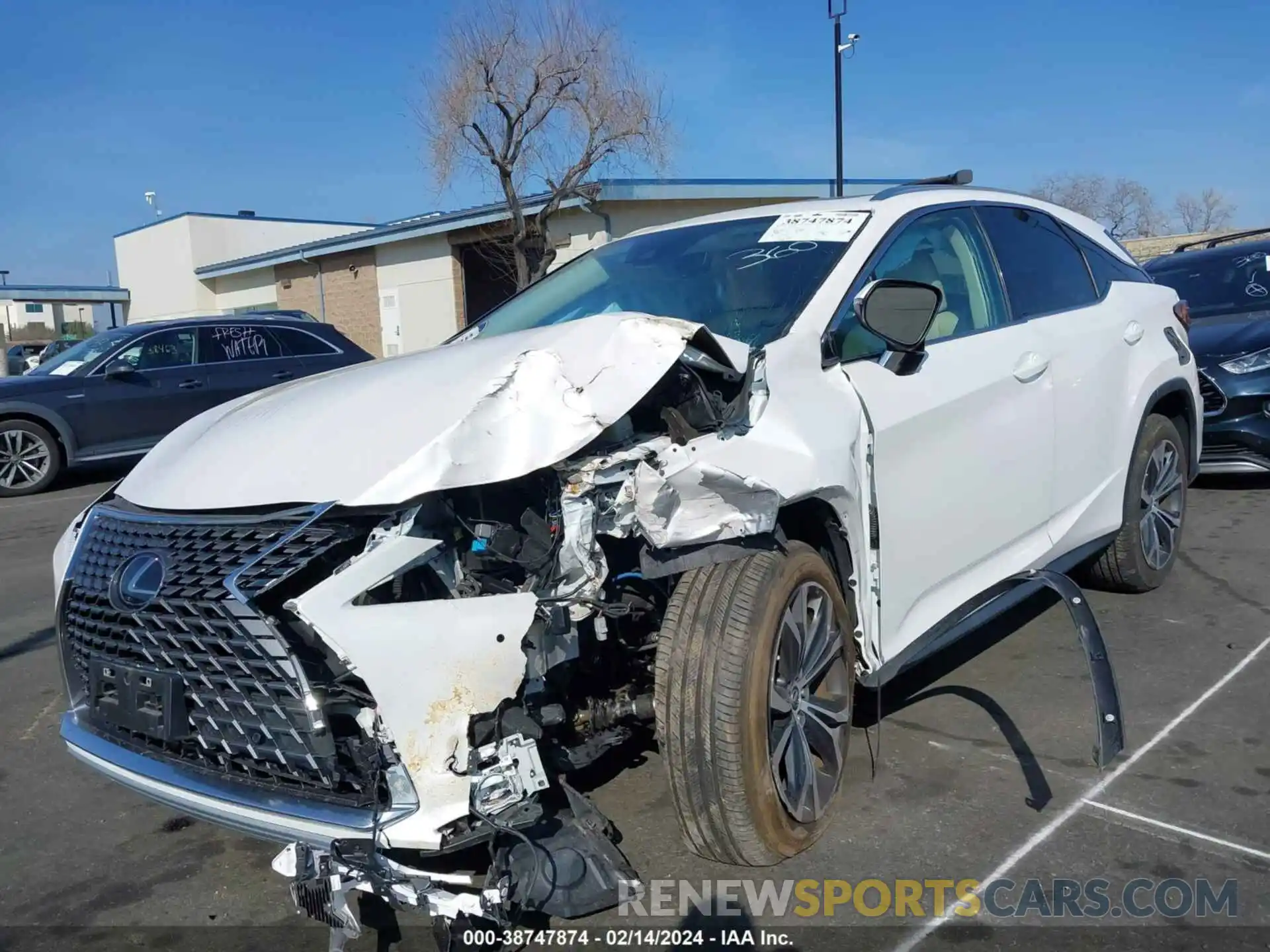 6 Photograph of a damaged car 2T2HZMAA1NC232560 LEXUS RX 350 2022