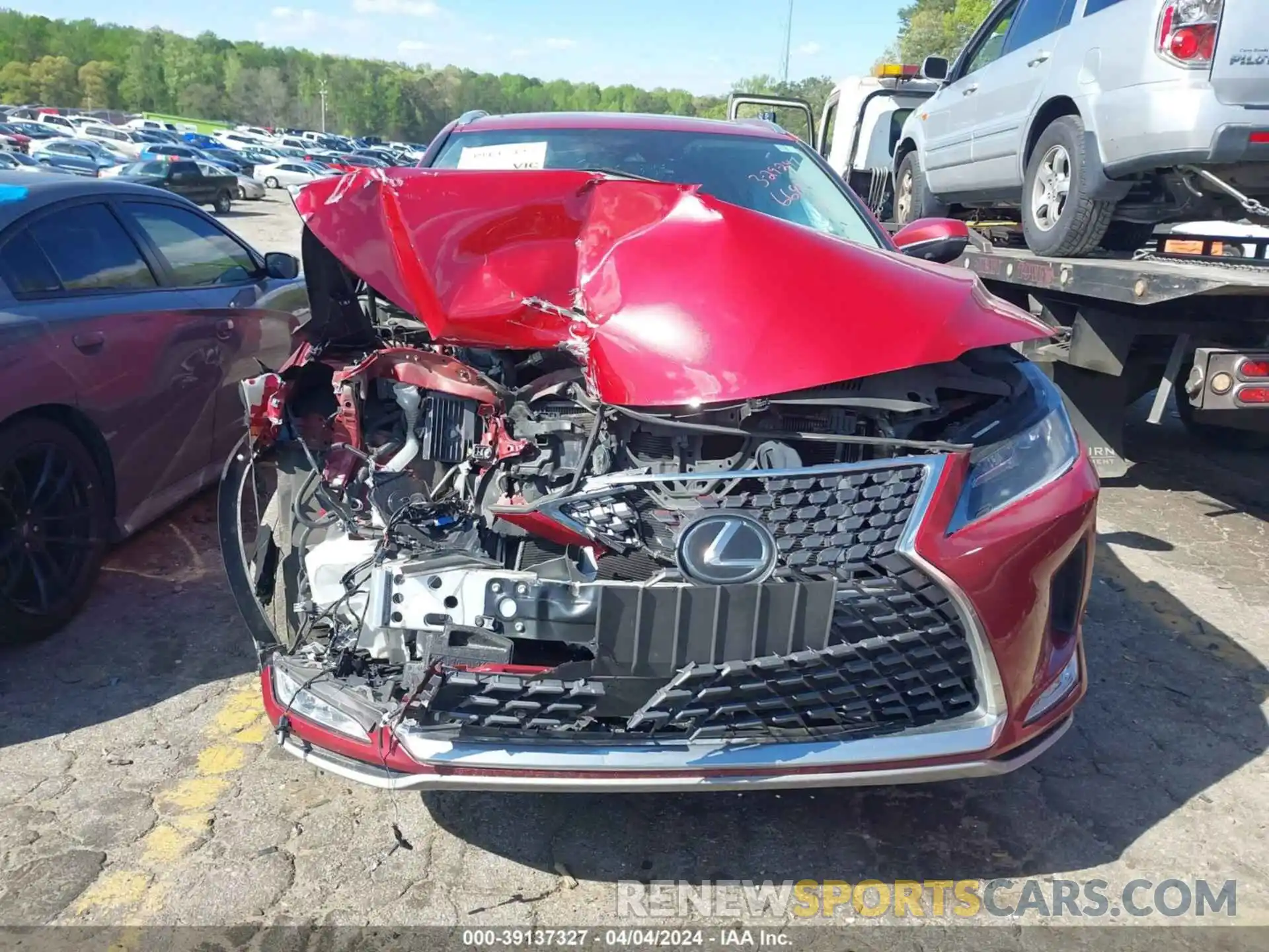 6 Photograph of a damaged car 2T2HZMAA1NC236687 LEXUS RX 350 2022