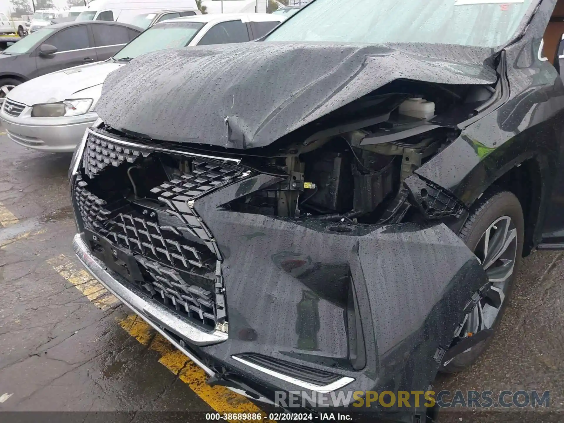 6 Photograph of a damaged car 2T2HZMAA1NC250153 LEXUS RX 350 2022