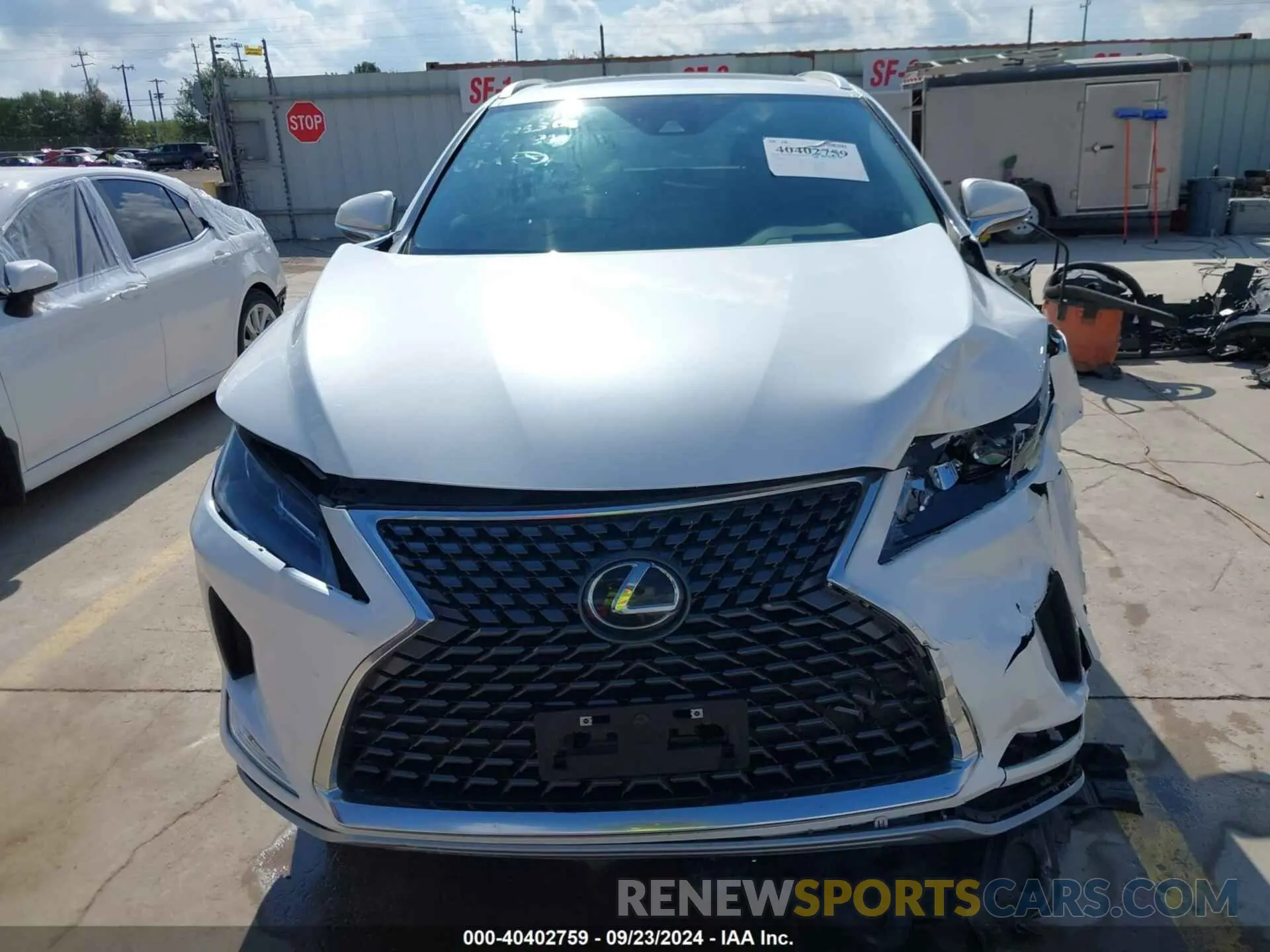 13 Photograph of a damaged car 2T2HZMAA2NC237881 LEXUS RX 350 2022