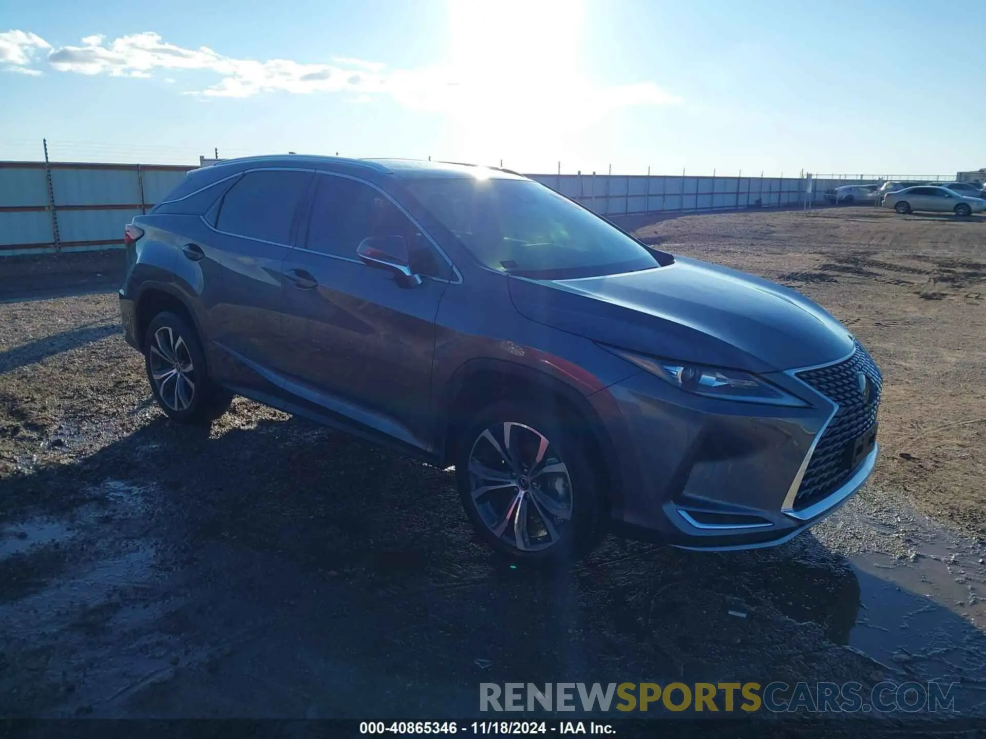 1 Photograph of a damaged car 2T2HZMAA3NC226730 LEXUS RX 350 2022