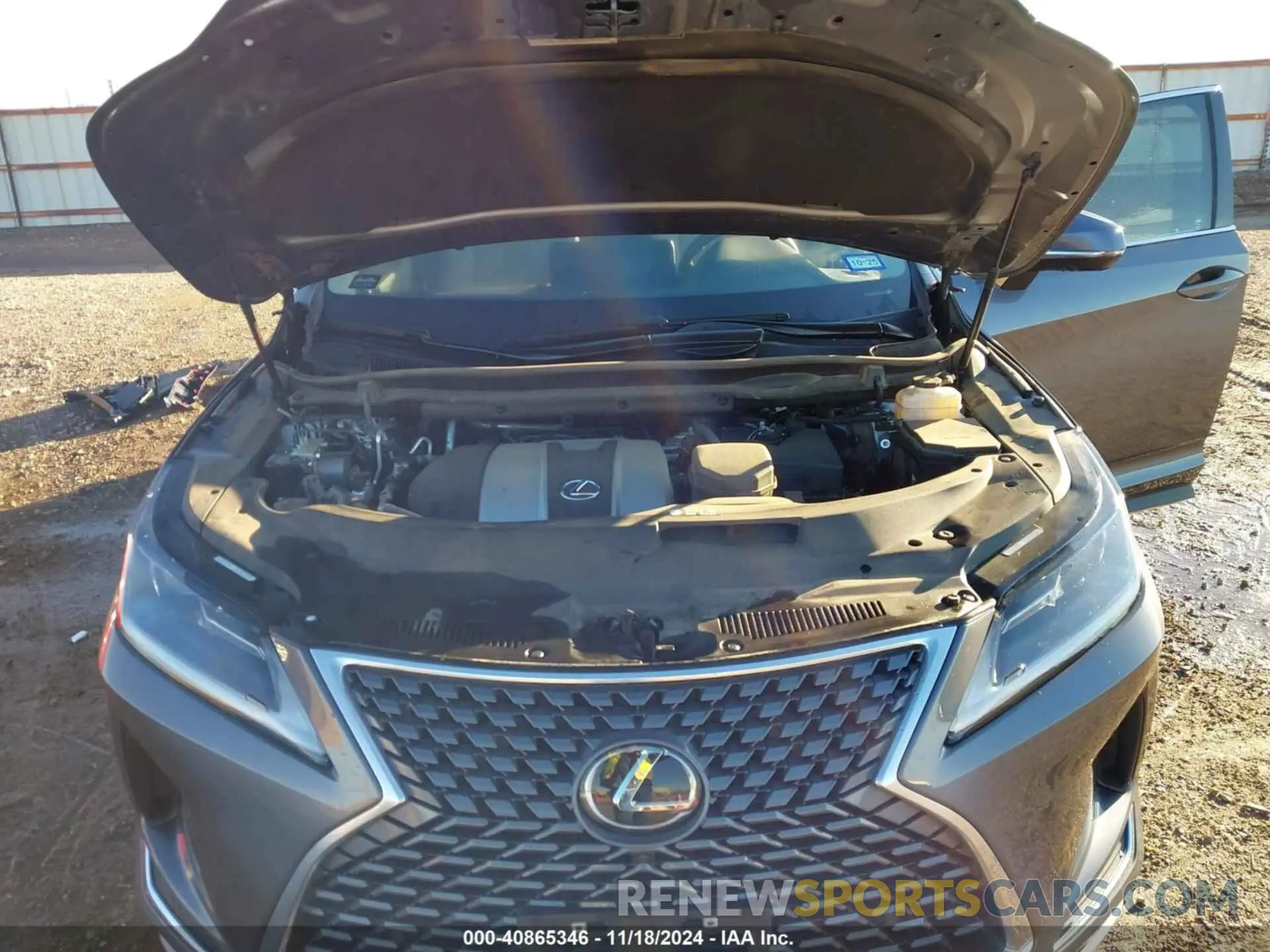 10 Photograph of a damaged car 2T2HZMAA3NC226730 LEXUS RX 350 2022