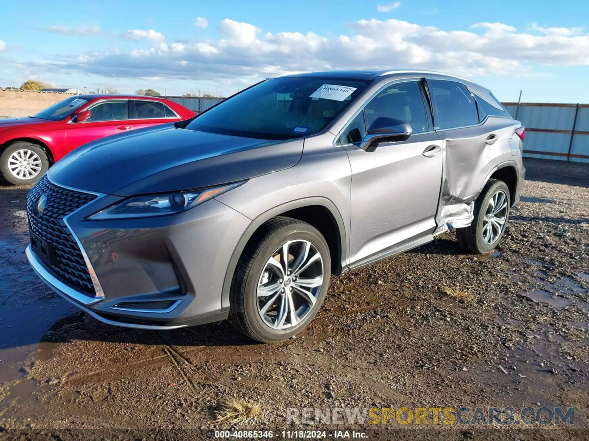 2 Photograph of a damaged car 2T2HZMAA3NC226730 LEXUS RX 350 2022