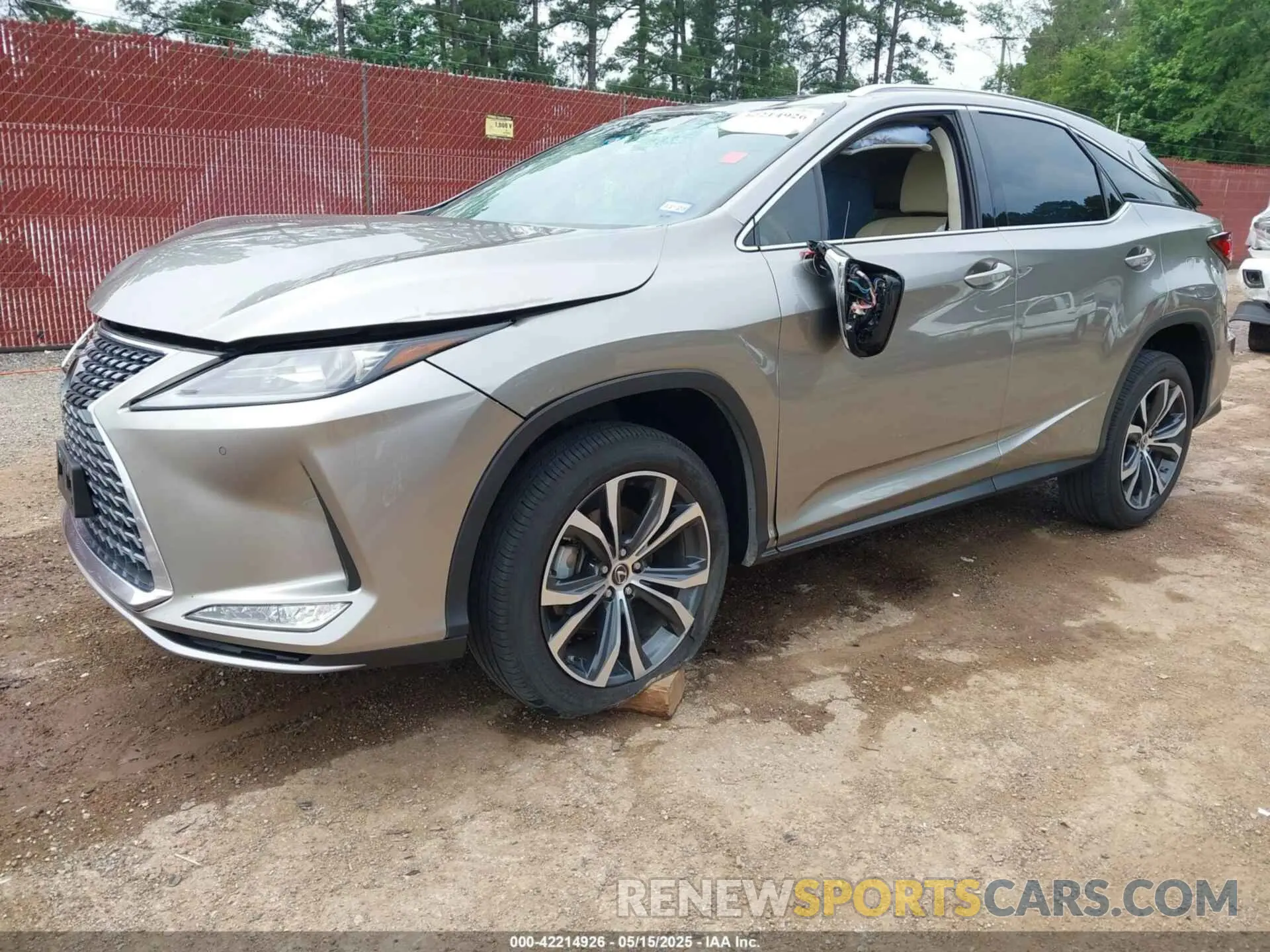 2 Photograph of a damaged car 2T2HZMAA5NC227037 LEXUS RX 350 2022