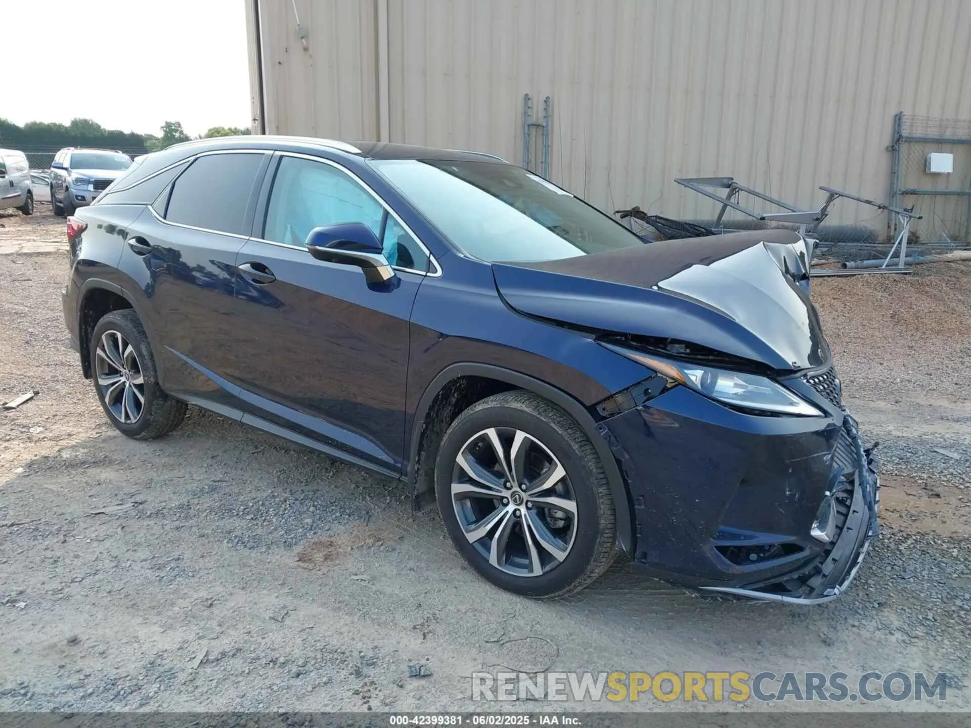 1 Photograph of a damaged car 2T2HZMAA5NC232352 LEXUS RX 350 2022