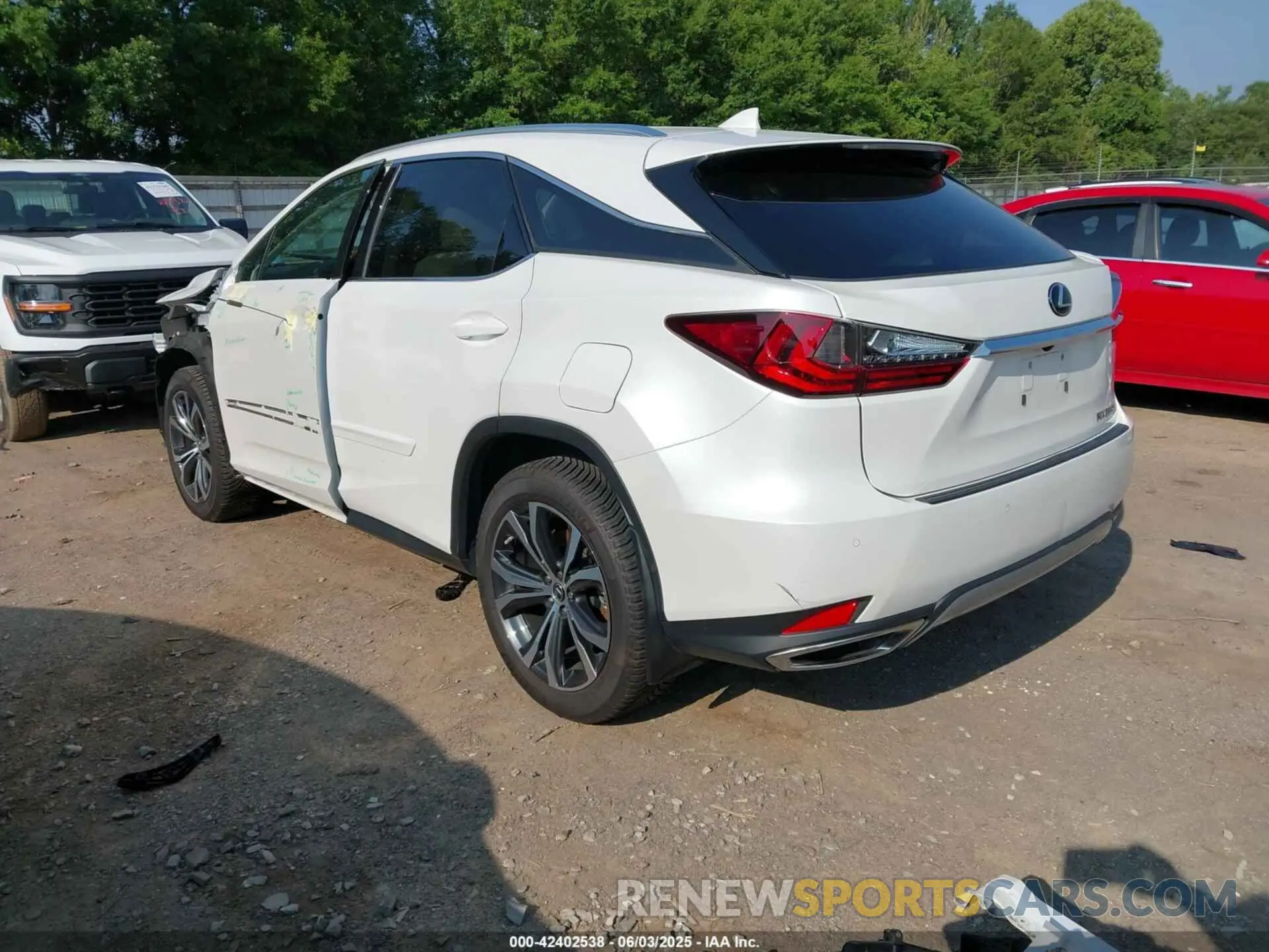 3 Photograph of a damaged car 2T2HZMAA5NC242704 LEXUS RX 350 2022