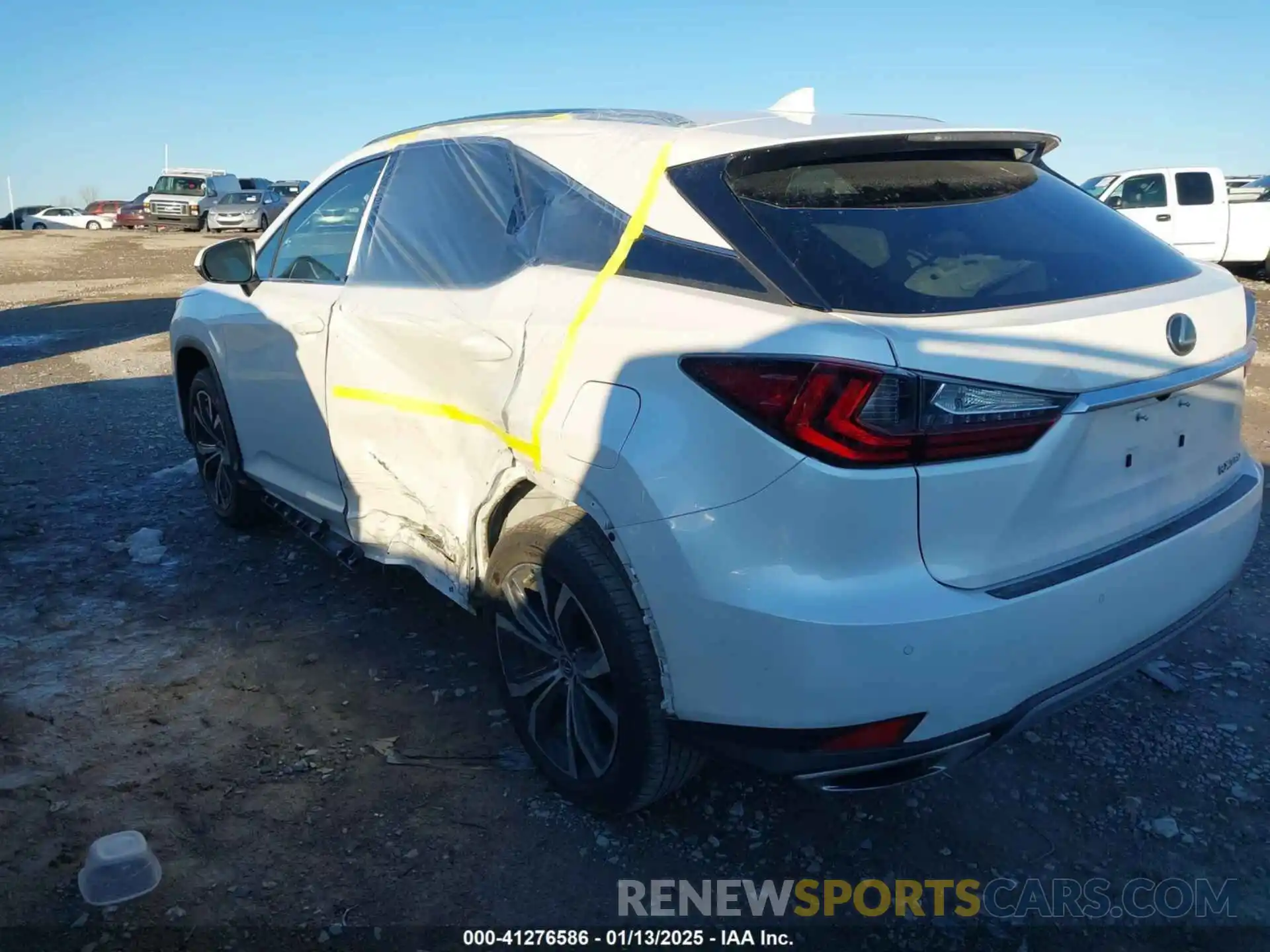 3 Photograph of a damaged car 2T2HZMAA5NC259437 LEXUS RX 350 2022