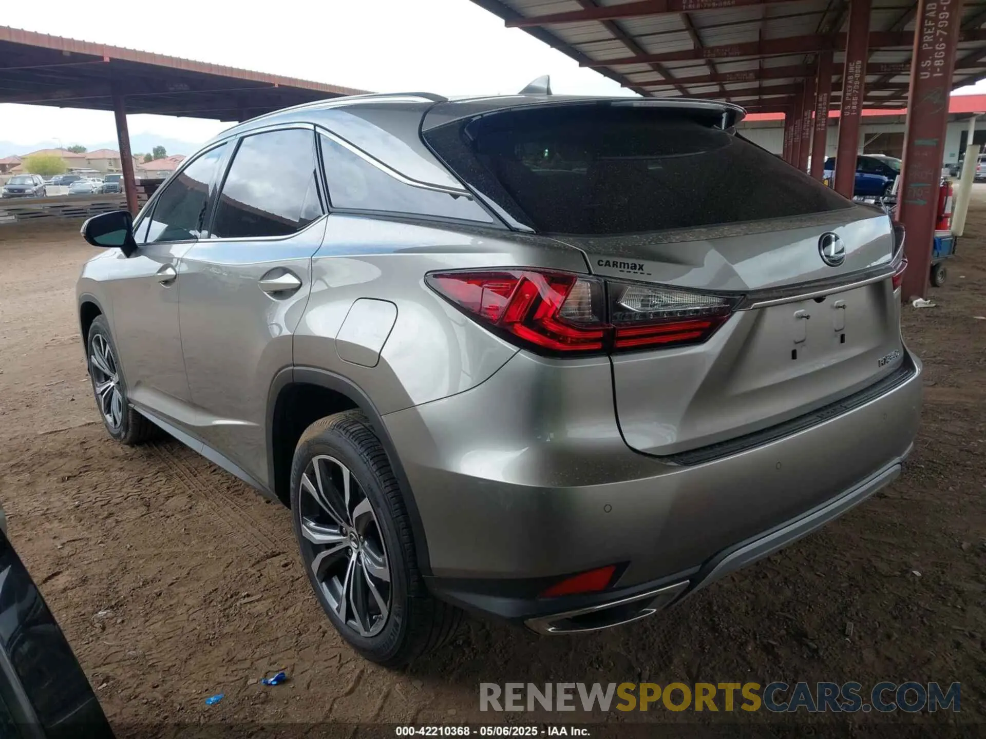 3 Photograph of a damaged car 2T2HZMAA6NC232022 LEXUS RX 350 2022