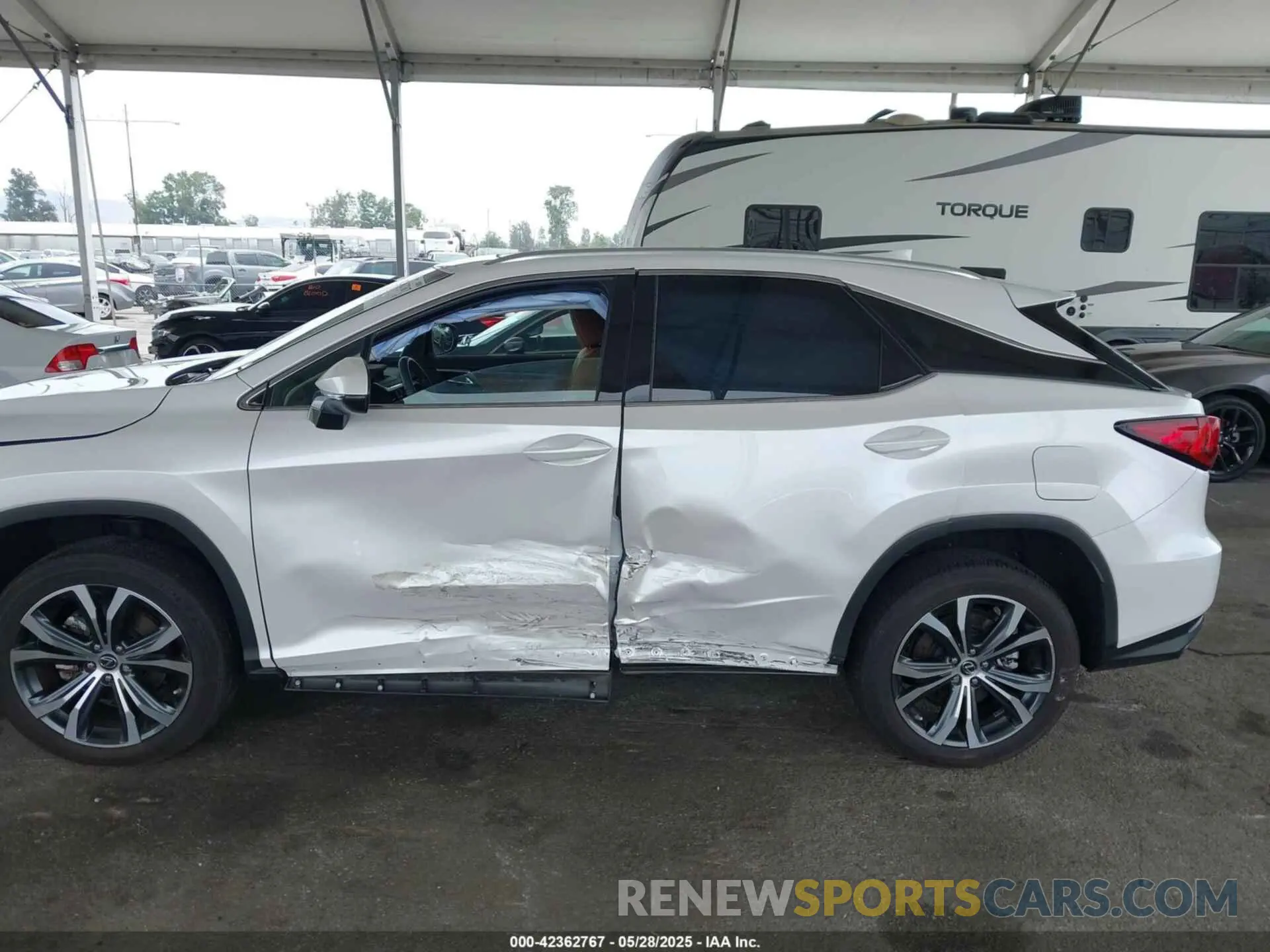 6 Photograph of a damaged car 2T2HZMAA6NC246275 LEXUS RX 350 2022