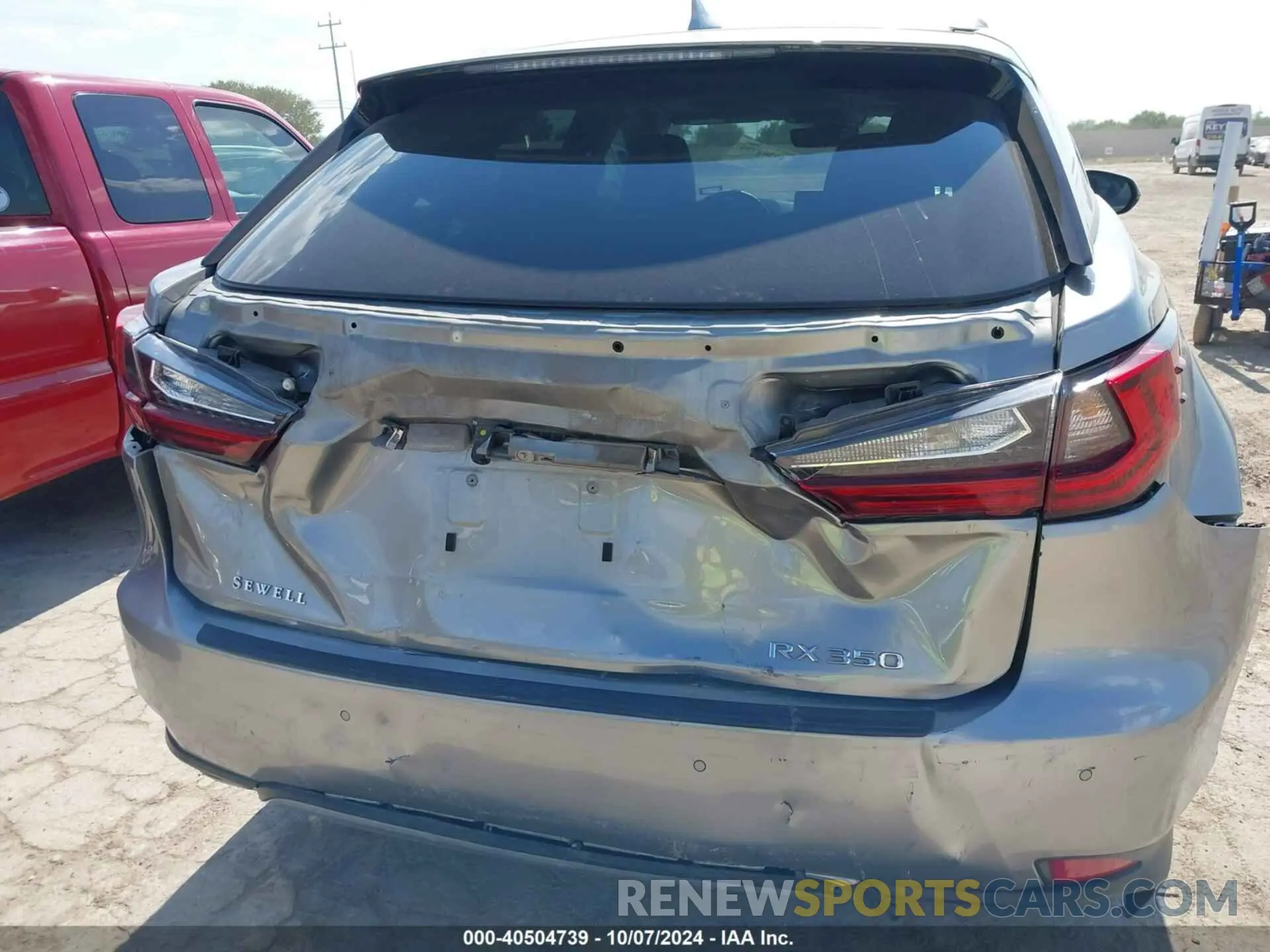 6 Photograph of a damaged car 2T2HZMAA7NC233678 LEXUS RX 350 2022