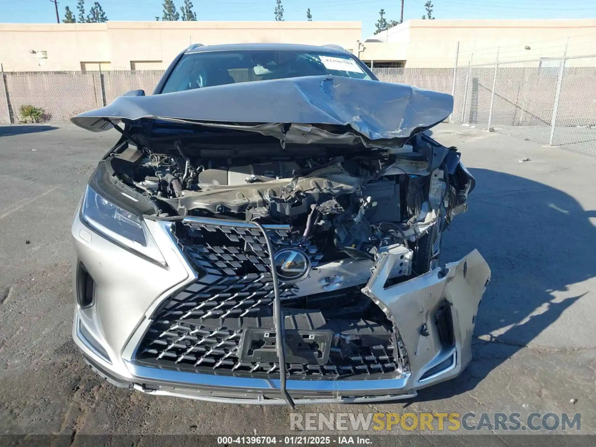 11 Photograph of a damaged car 2T2HZMAA7NC255857 LEXUS RX 350 2022