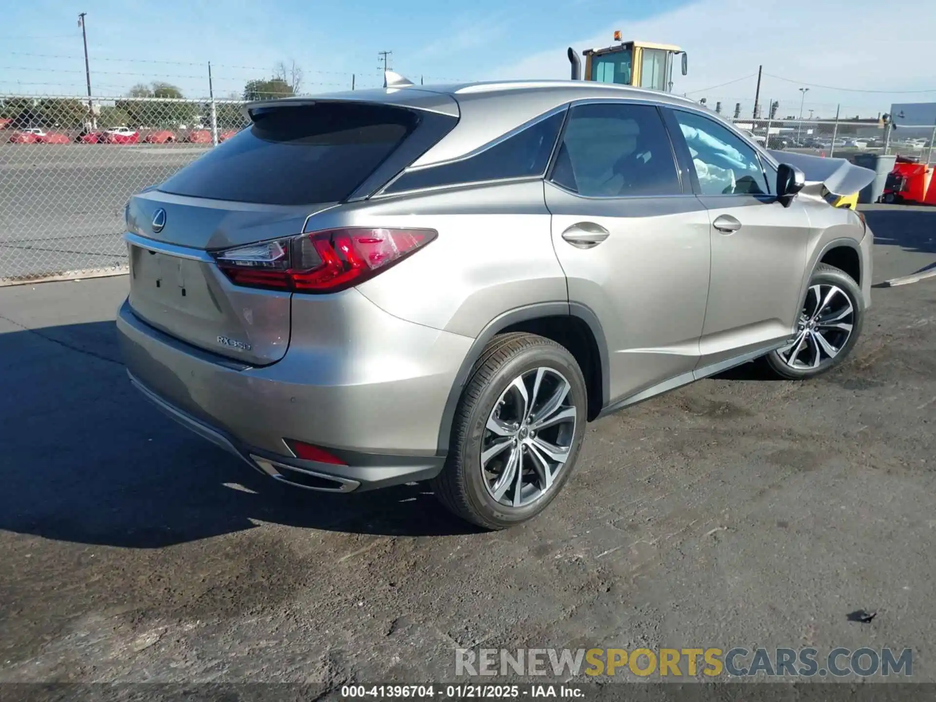 3 Photograph of a damaged car 2T2HZMAA7NC255857 LEXUS RX 350 2022