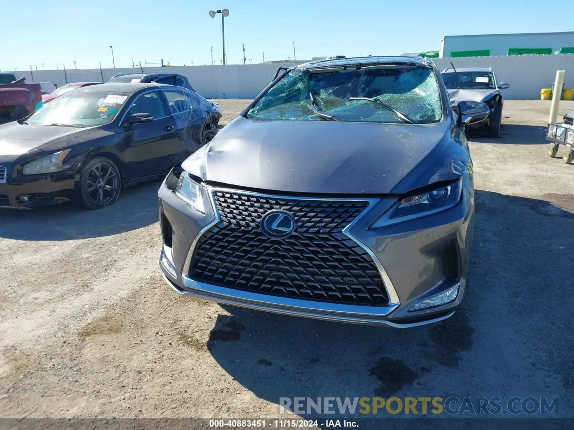 12 Photograph of a damaged car 2T2HZMAA8NC243202 LEXUS RX 350 2022